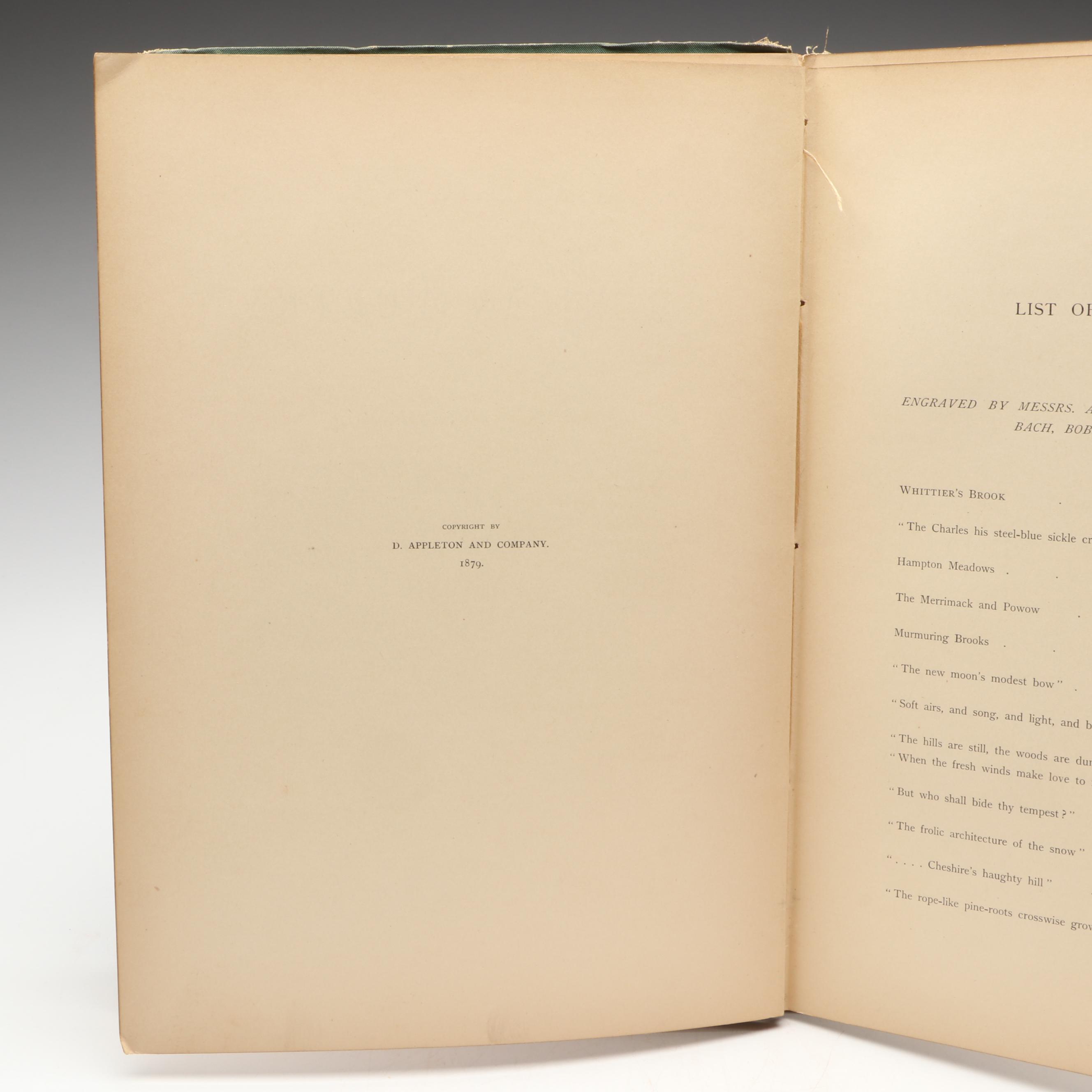 "Landscape in American Poetry" by Lucy Larcom with More Antique Books