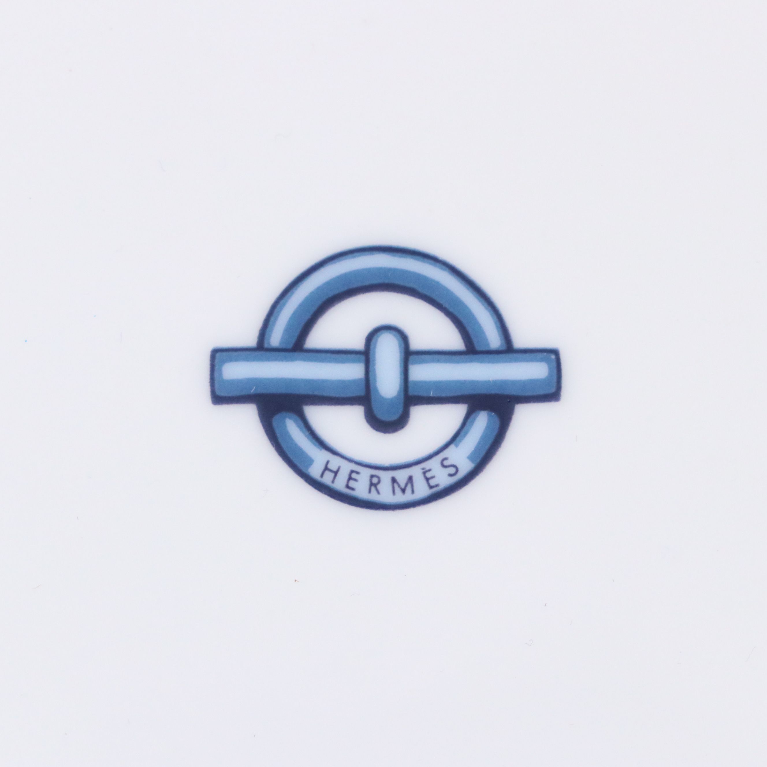 Hermès "Chaîne D'ancre" Porcelain Ashtray