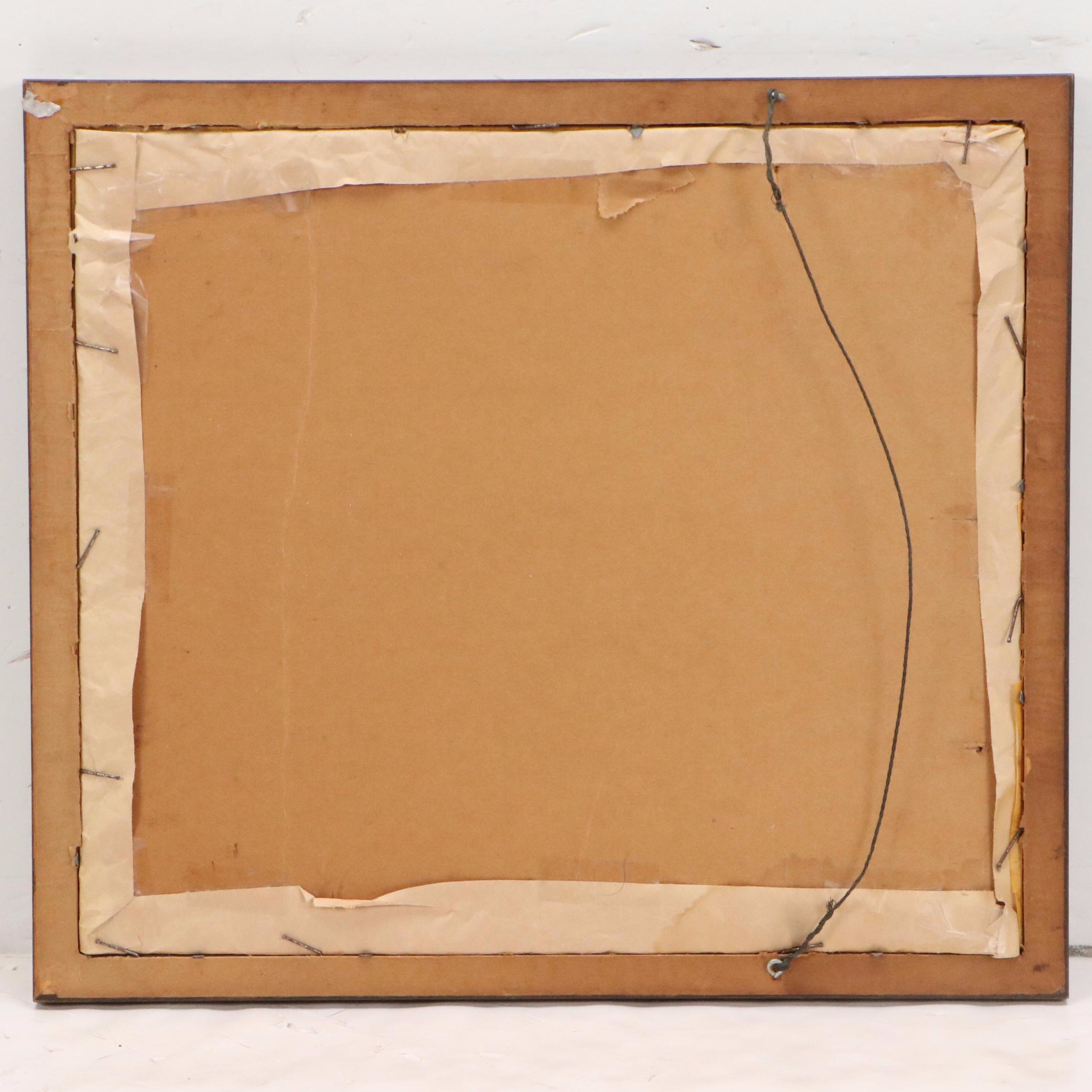 After Claude Monet Offset Lithograph "Régates à Argenteuil," Late 20th Century