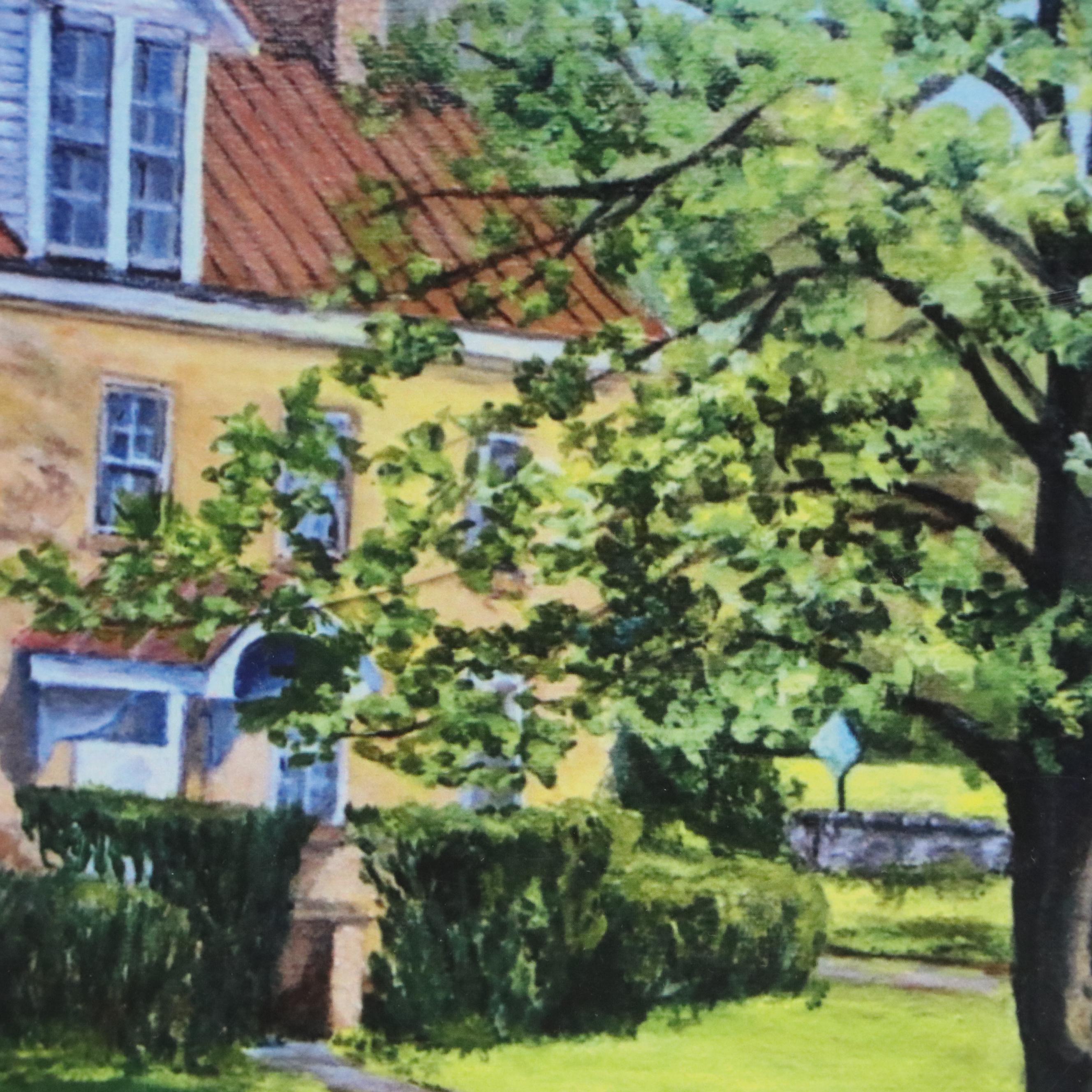 Digital Print of Suburban House, 21st Century