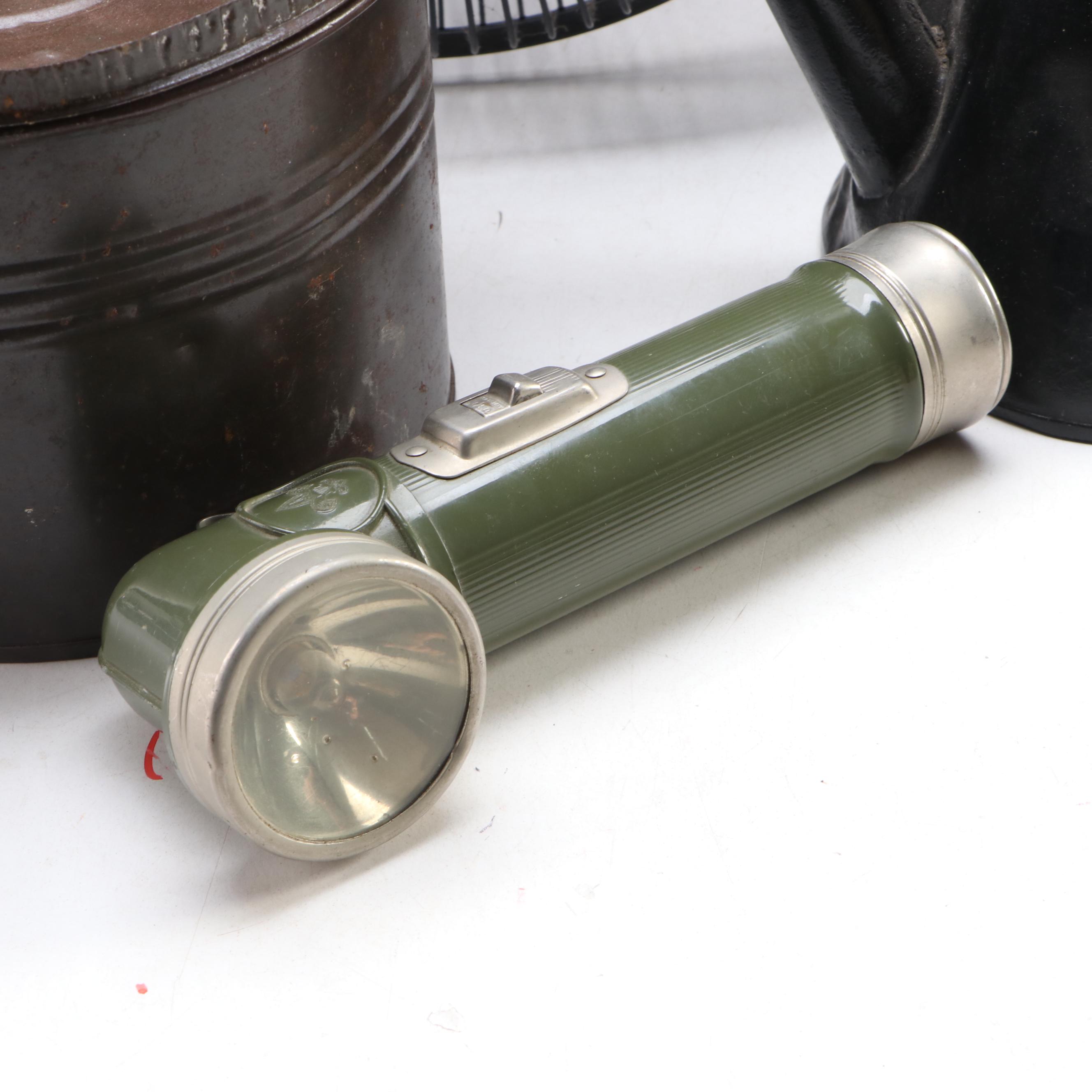 Bridgeport Metal Goods Flashlight, Propane Lantern and More Gear
