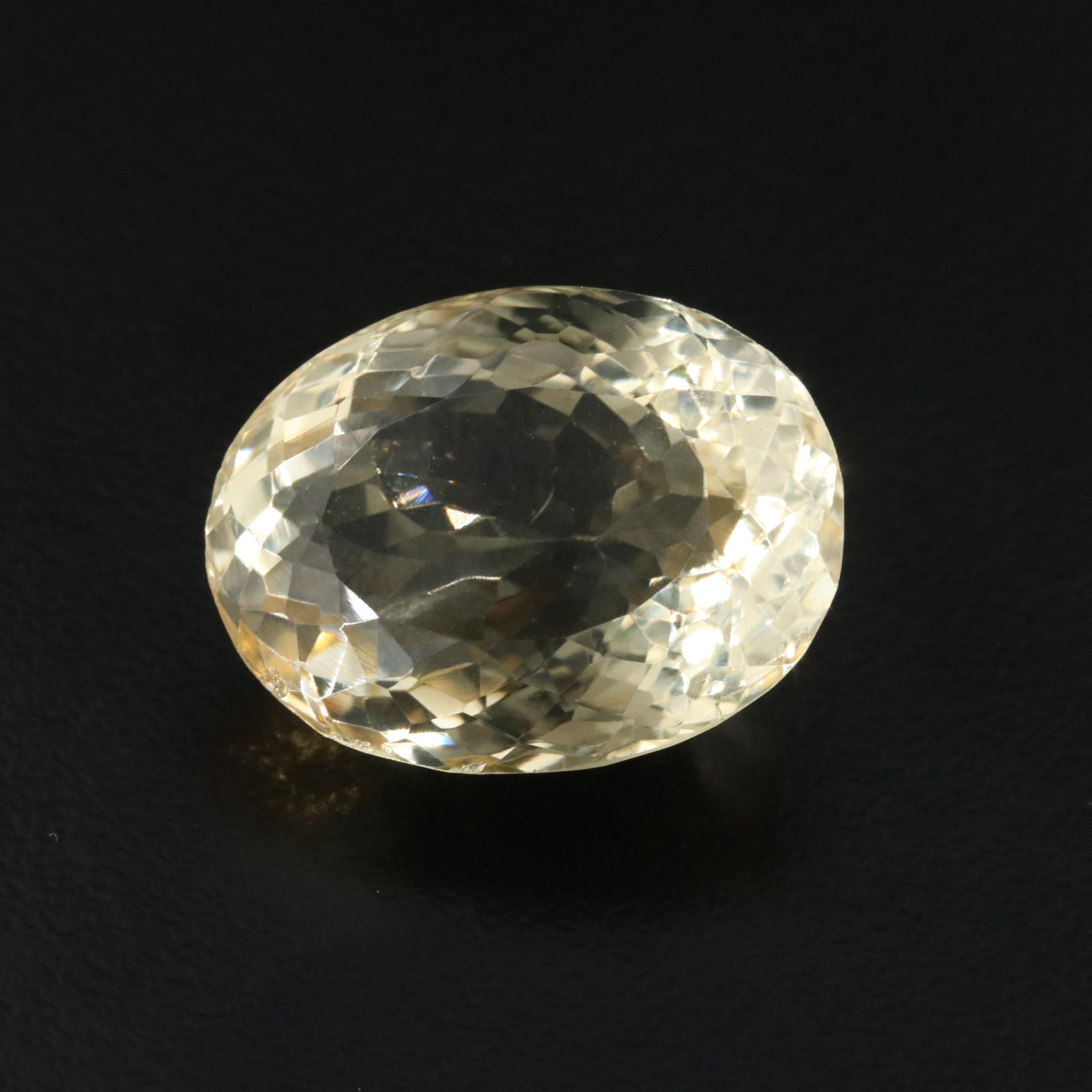 Loose 25.12 CT Citrine