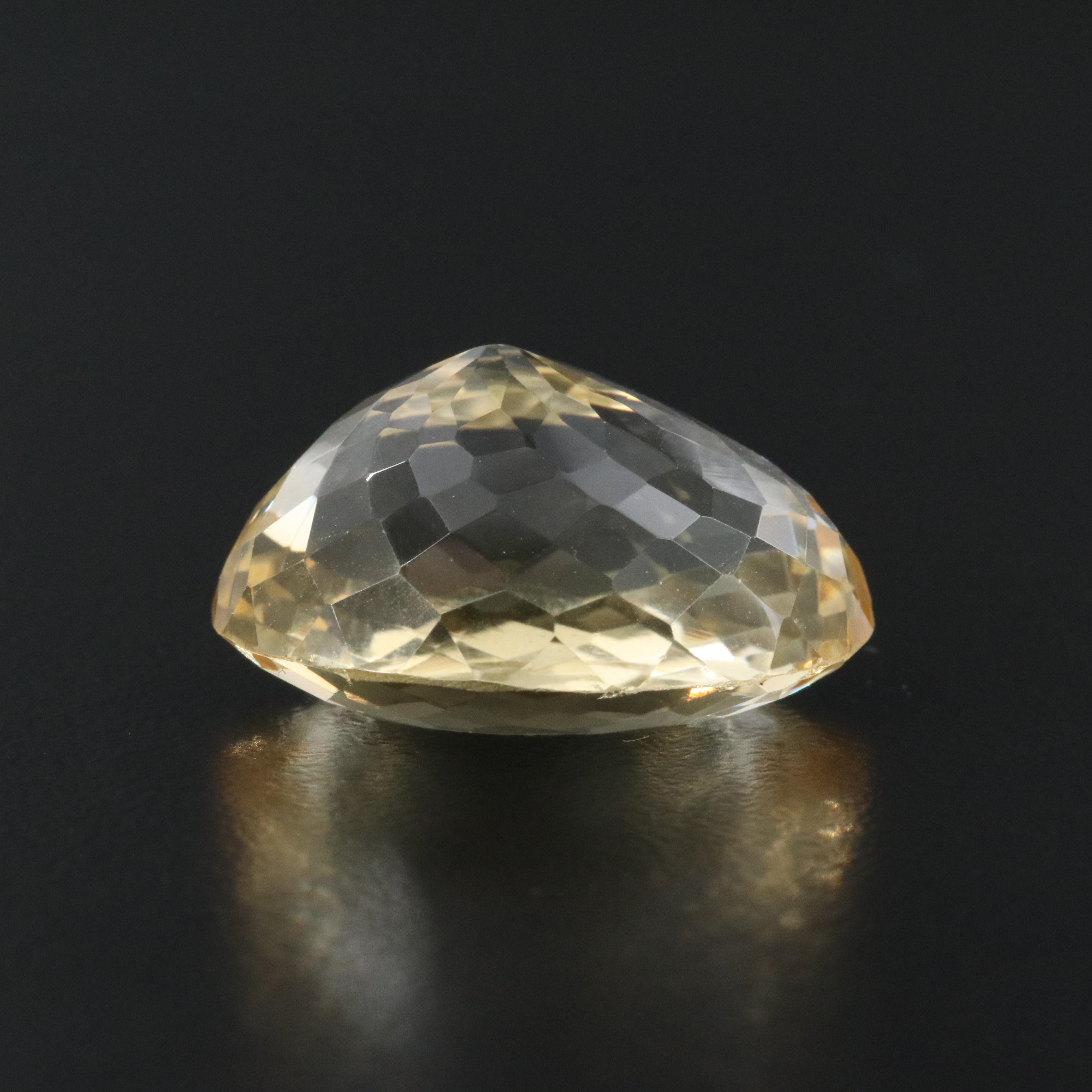 Loose 25.12 CT Citrine
