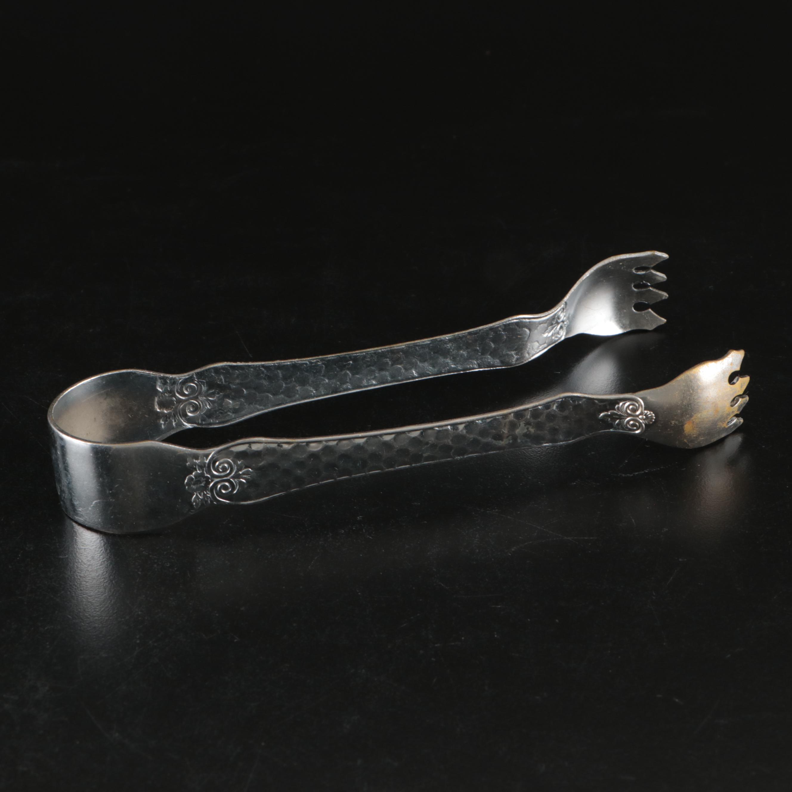 Manning-Bowman & Co. Silver Finish Ice and Wood Handled Bucket