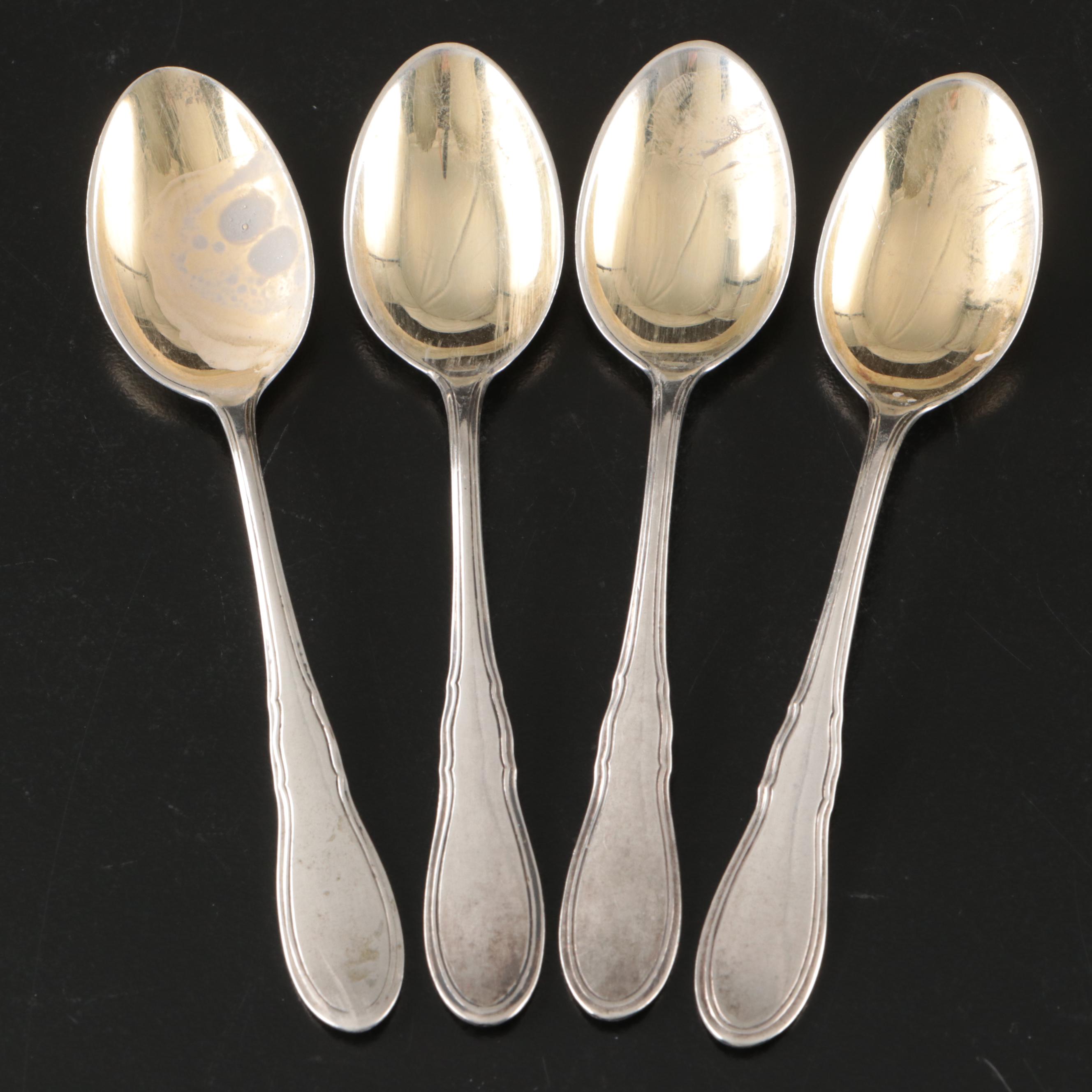 Wilhelm Binder German 800 Silver Sugar Spoons