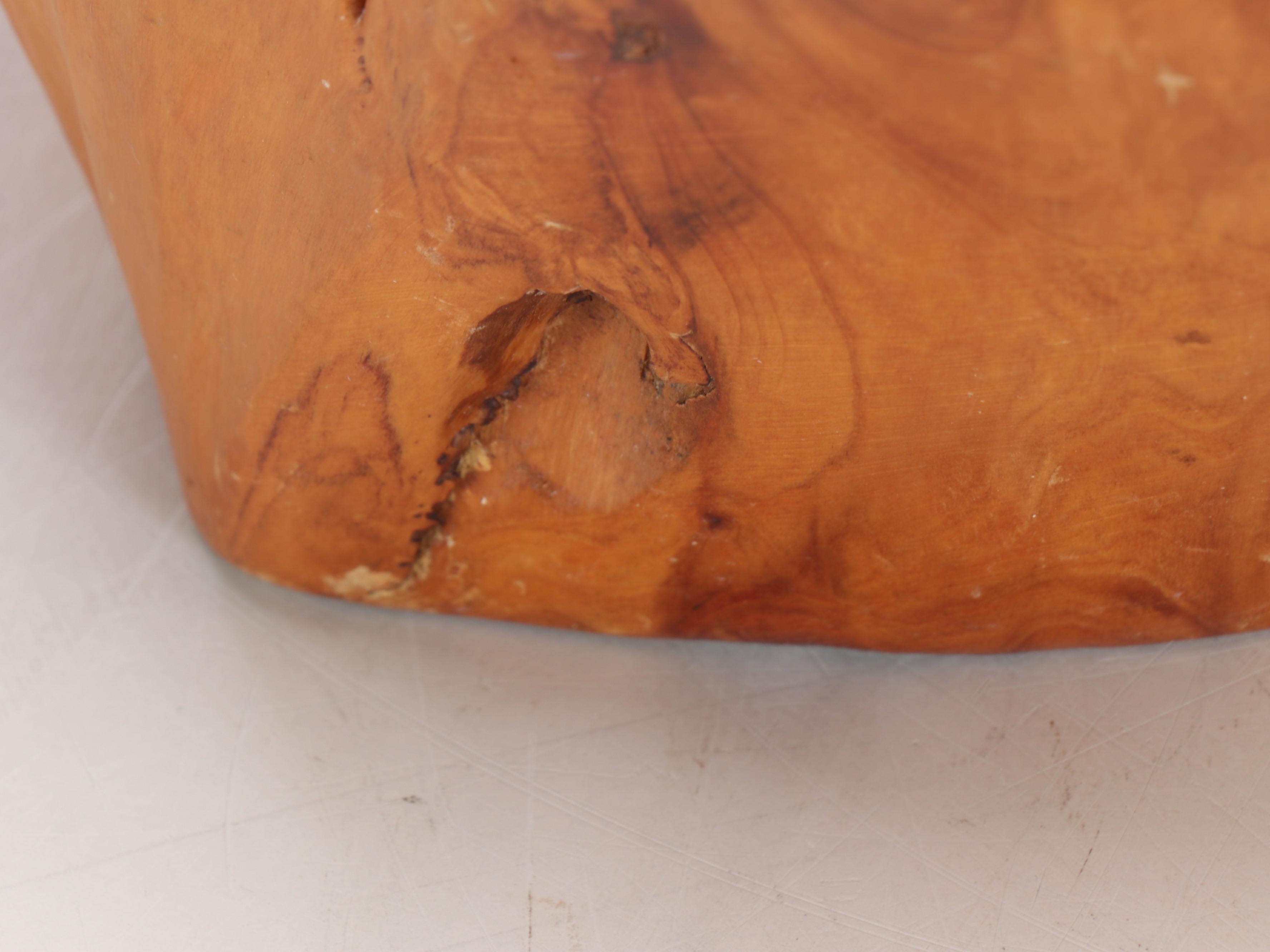 Chinese Wooden Grain Bucket with Burl Carved Basket
