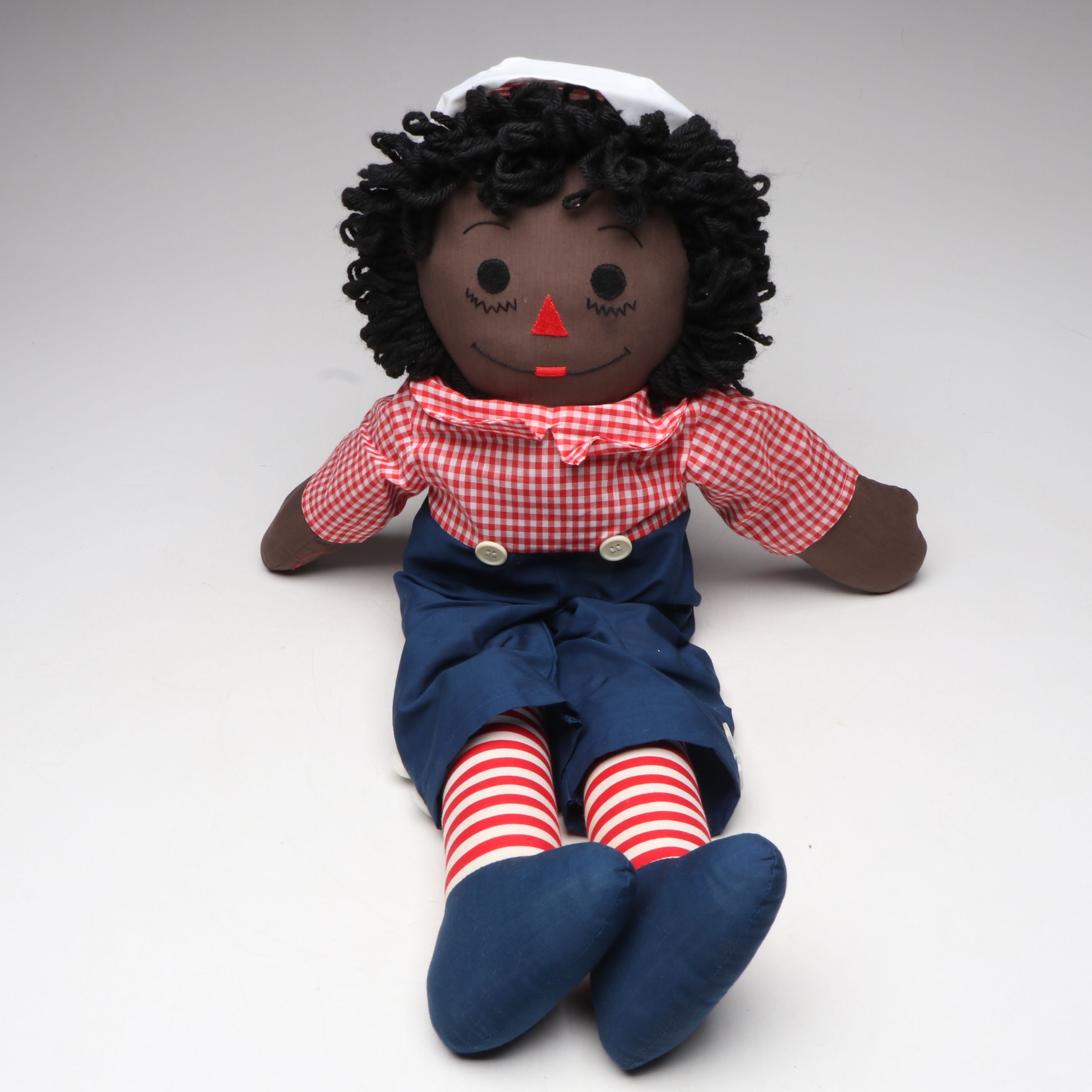Raggedy Ann and Andy Cloth Dolls, Mid to Late 20th Century