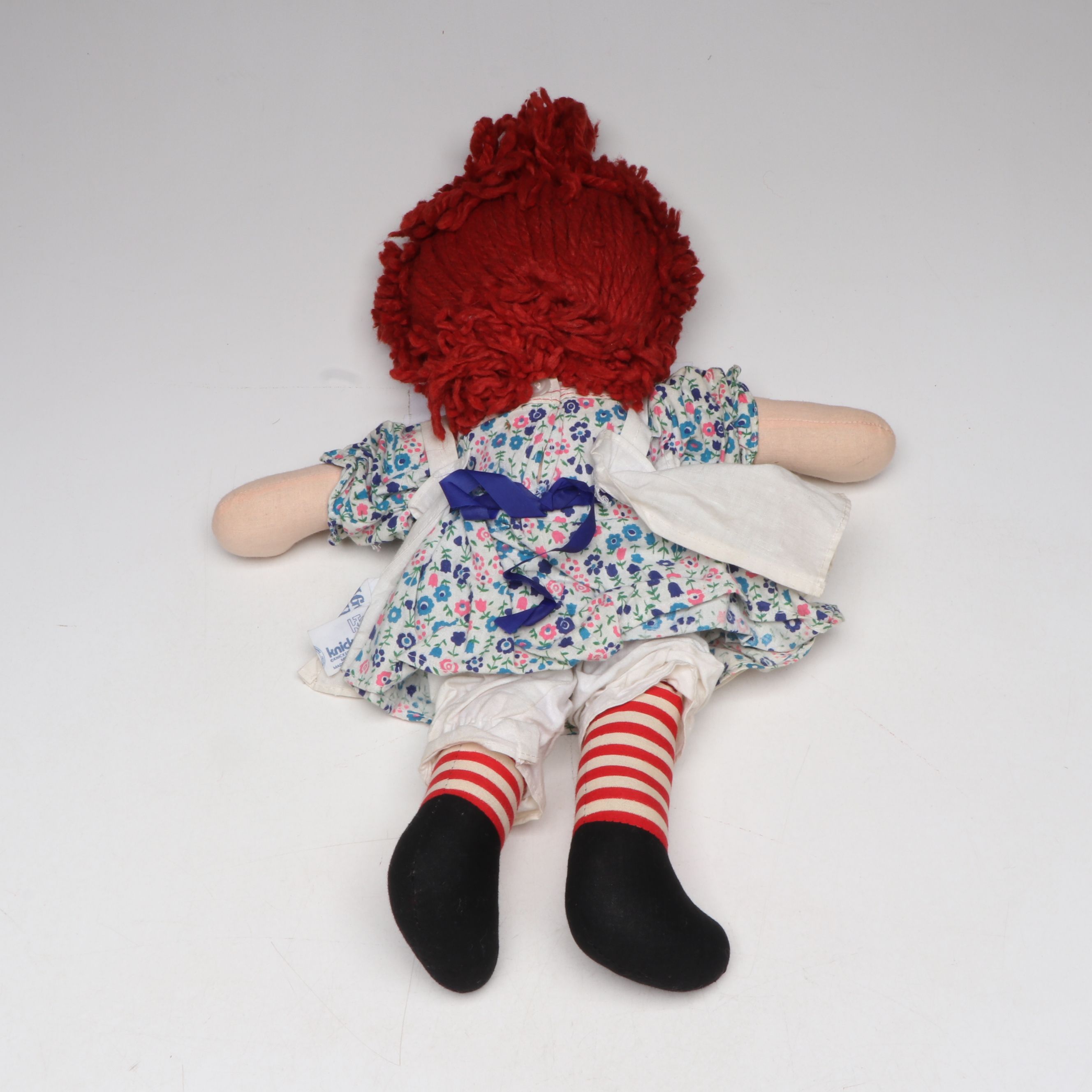 Raggedy Ann and Andy Cloth Dolls, Mid to Late 20th Century