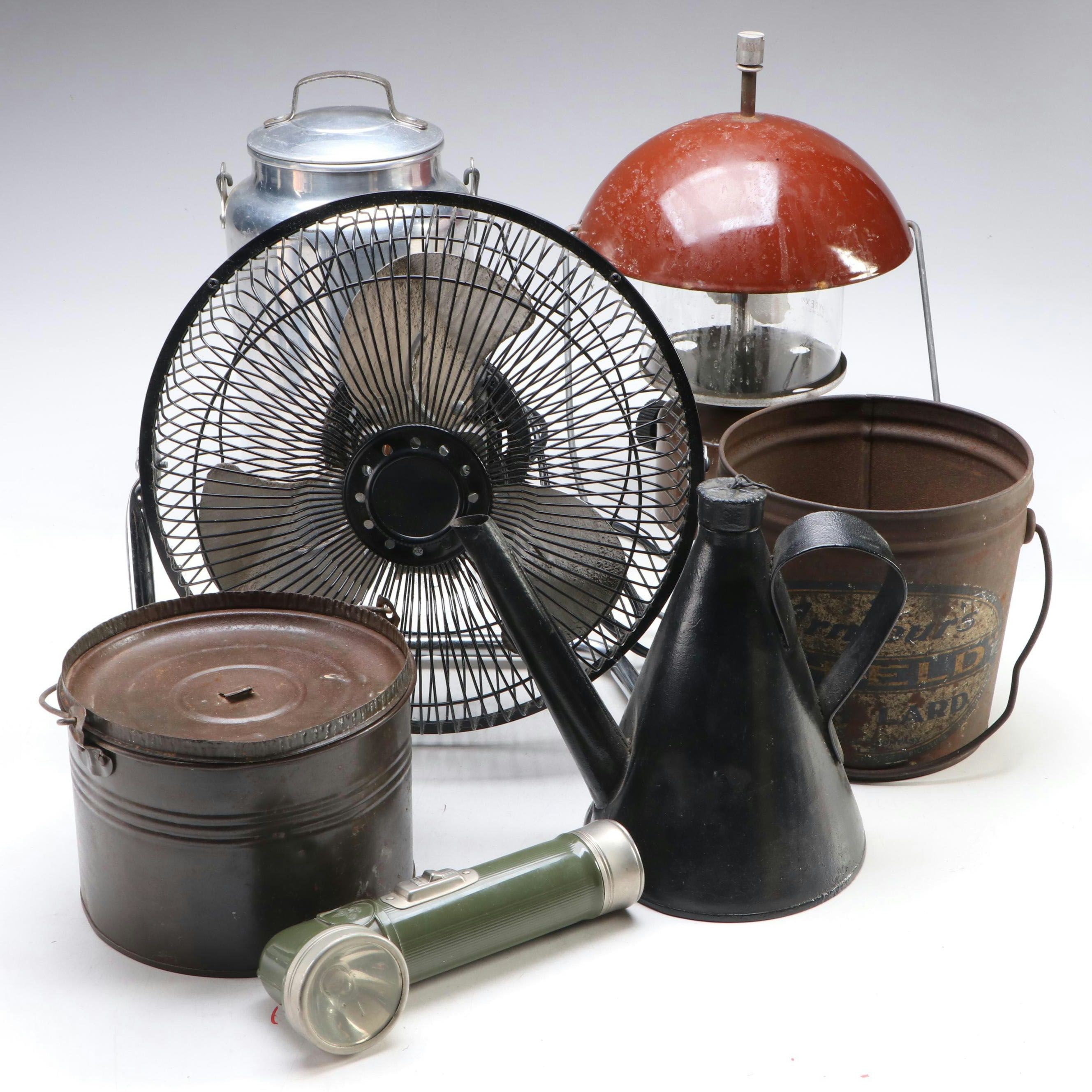 Bridgeport Metal Goods Flashlight, Propane Lantern and More Gear