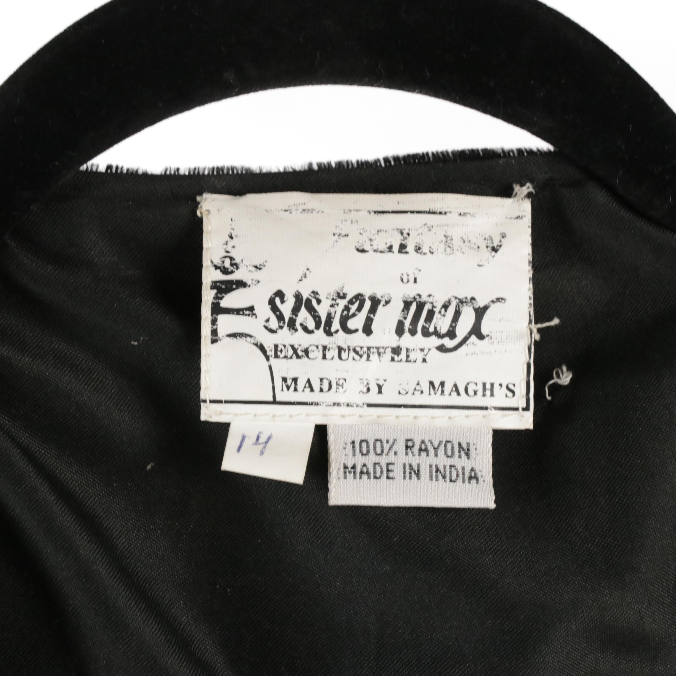 Embellished Velvet Tunic Top, Velvet Cape Coat, Beaded Dress, and More