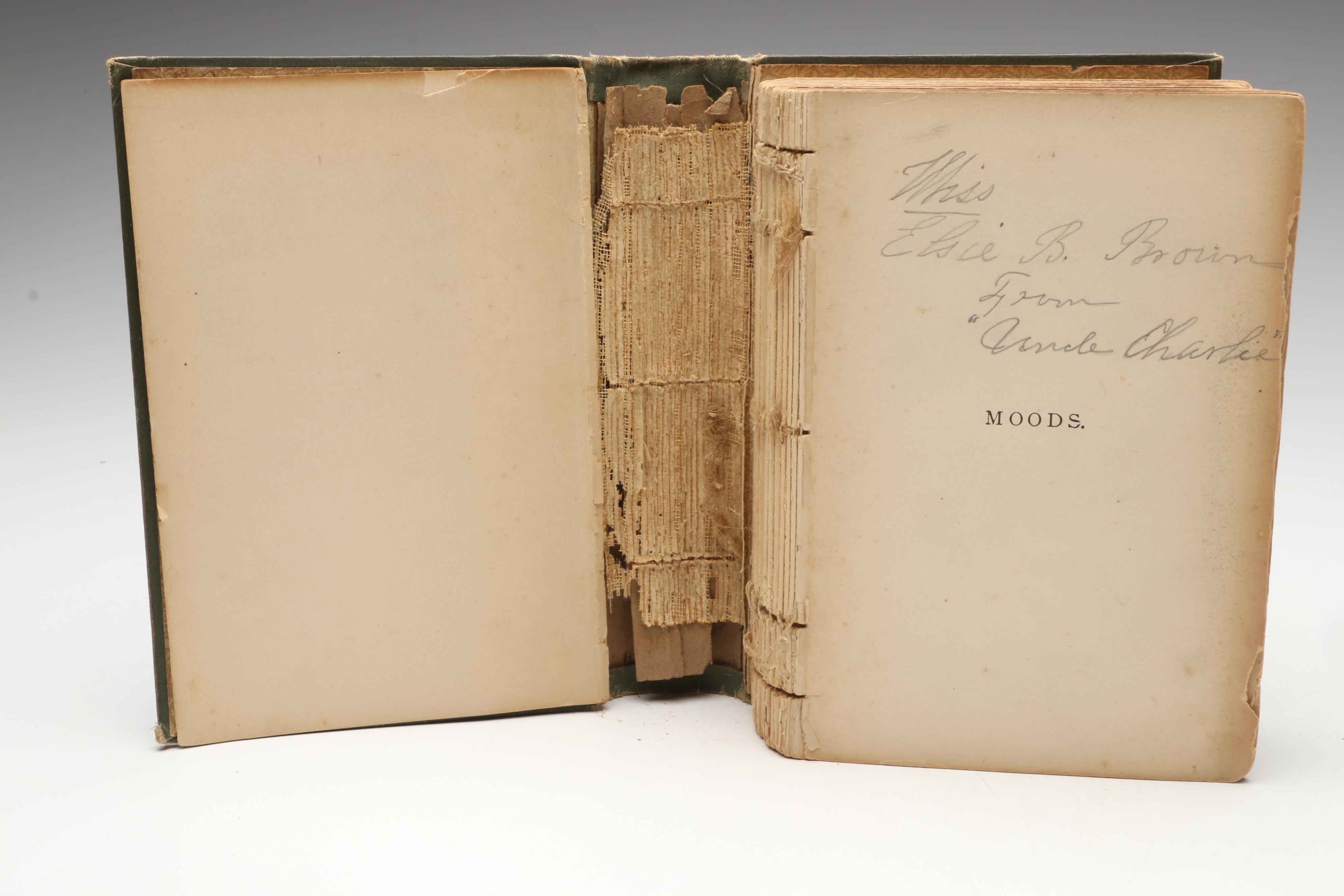 First Edition "Little Men" by Louisa M. Alcott and More Titles, Late 19th C.