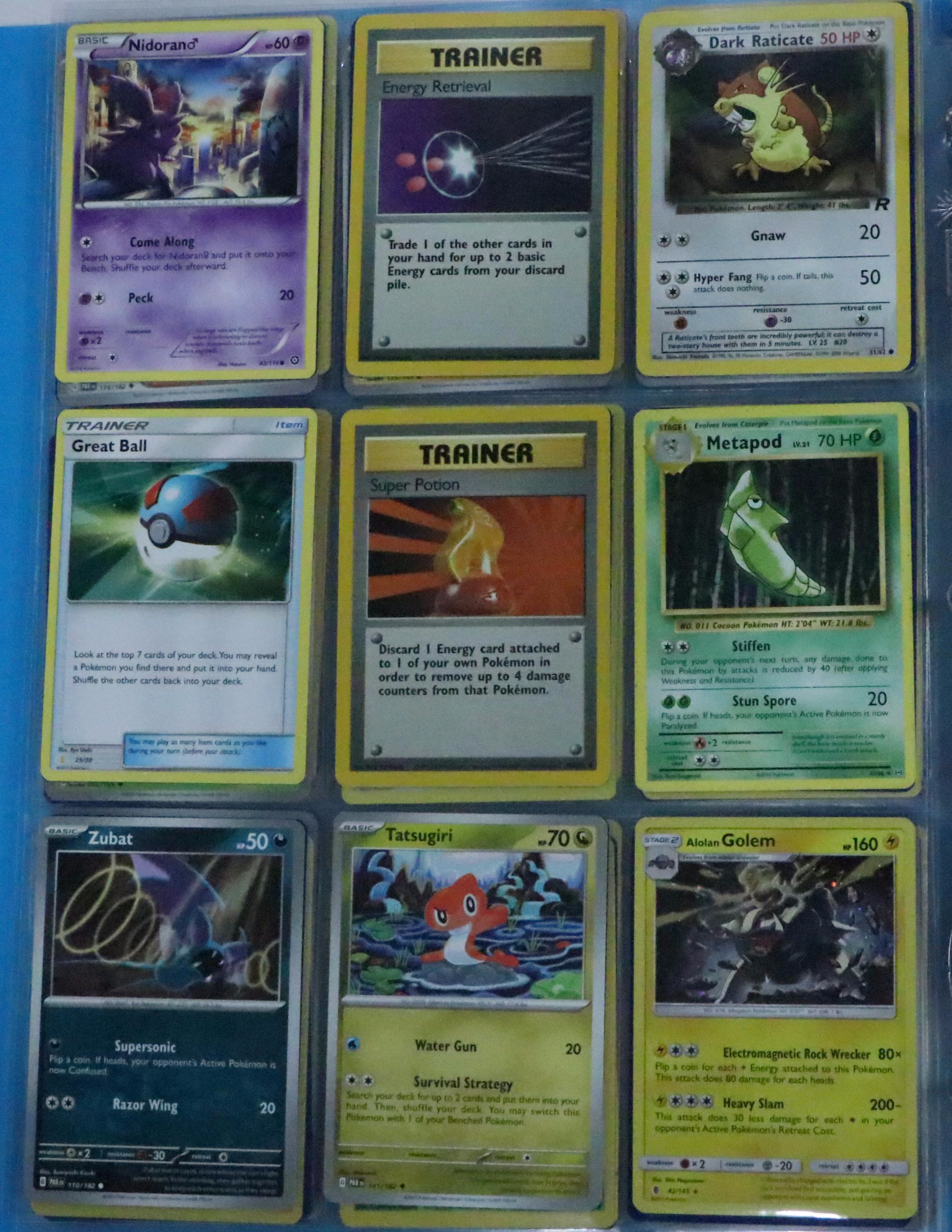 Pokémon Card Collection Featuring Holos and More, 1990s–2020s