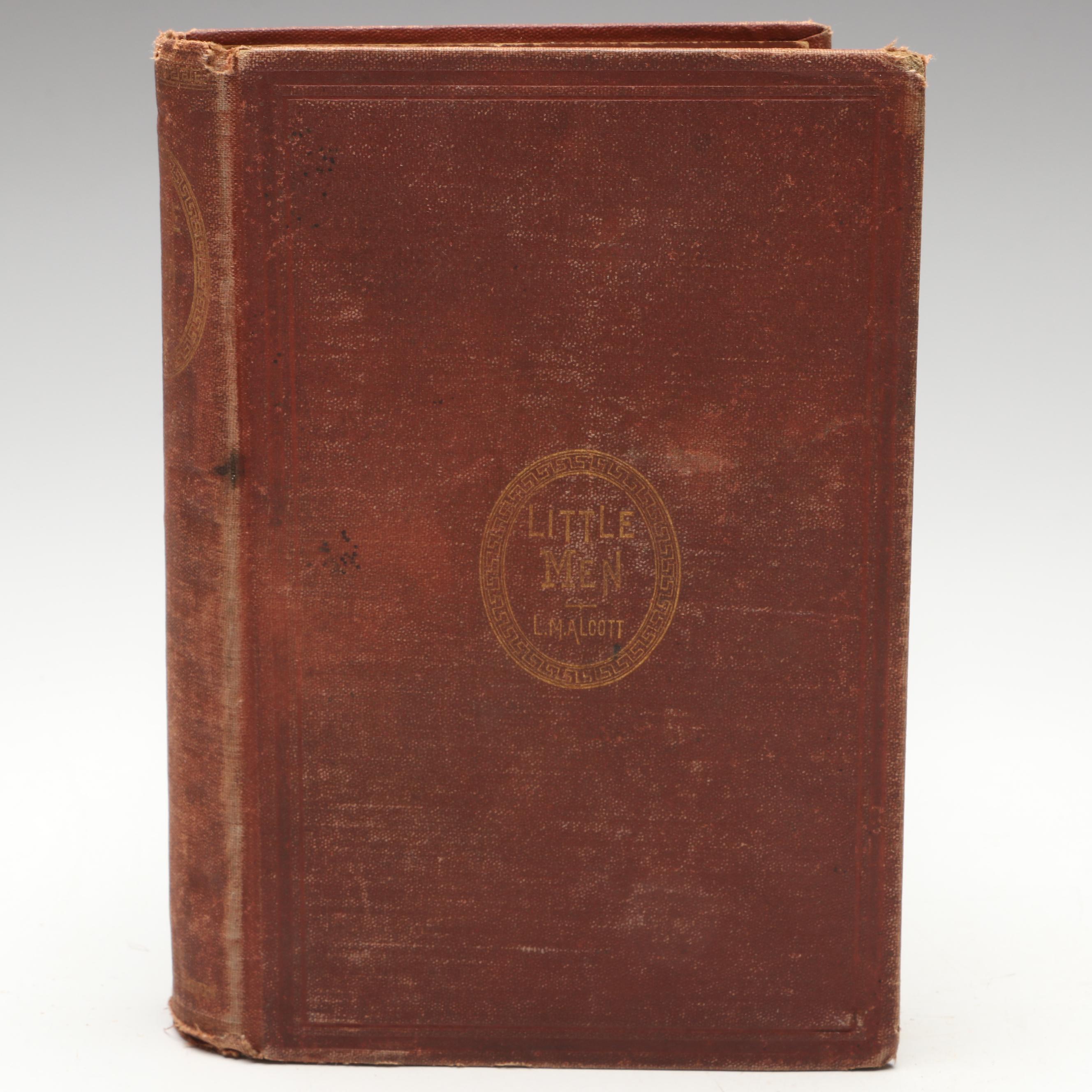 First Edition "Little Men" by Louisa M. Alcott and More Titles, Late 19th C.