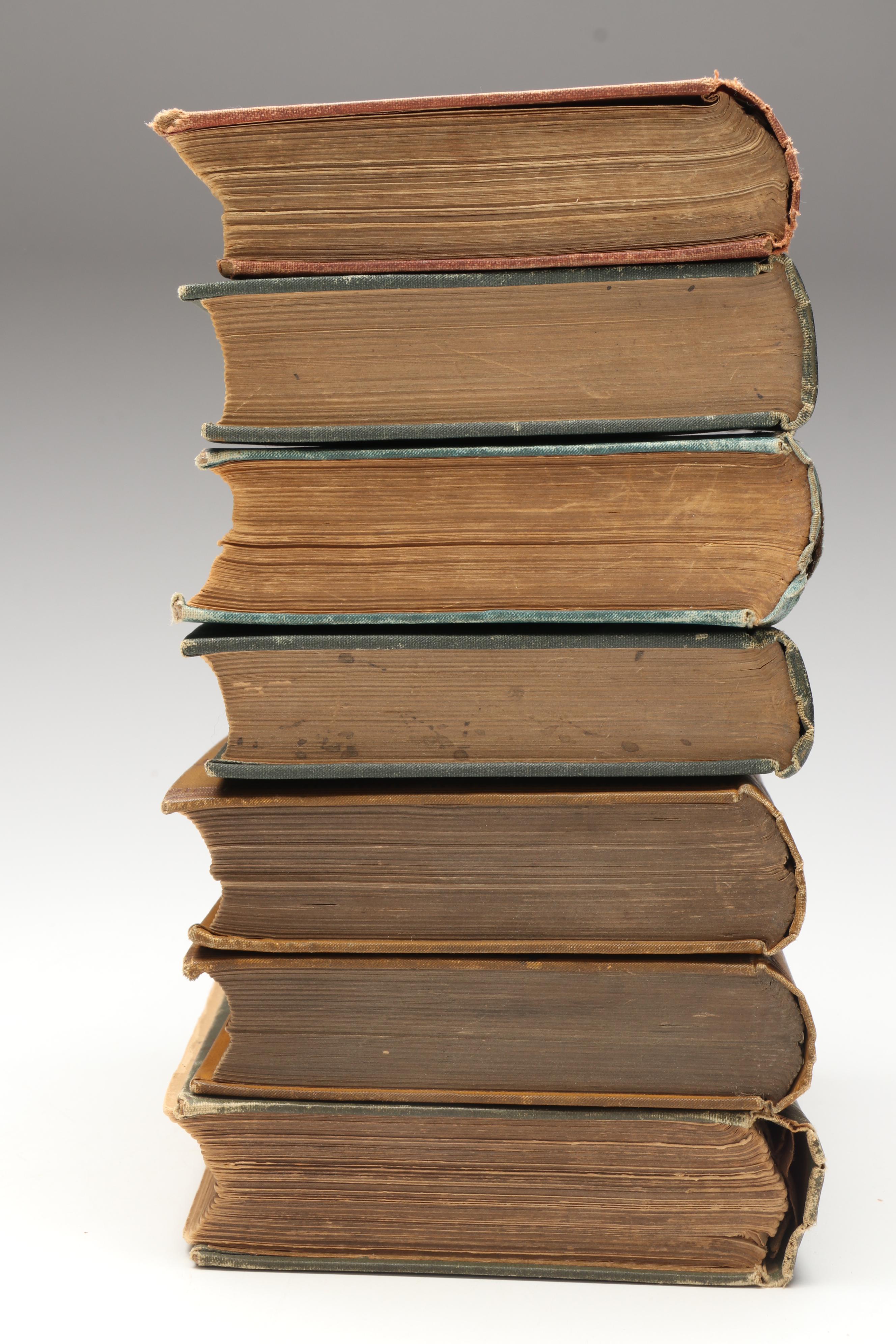 First Edition "Little Men" by Louisa M. Alcott and More Titles, Late 19th C.