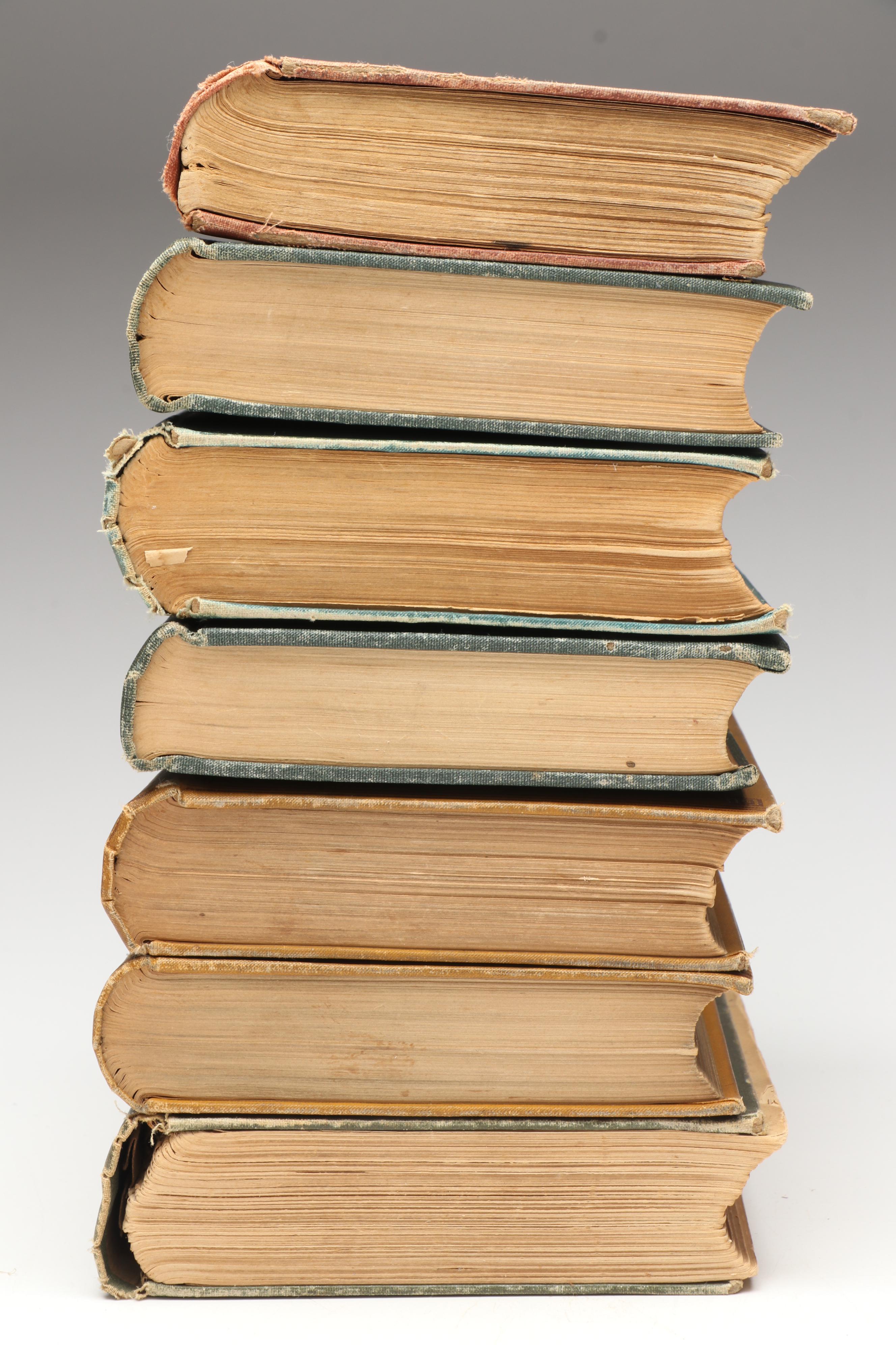 First Edition "Little Men" by Louisa M. Alcott and More Titles, Late 19th C.