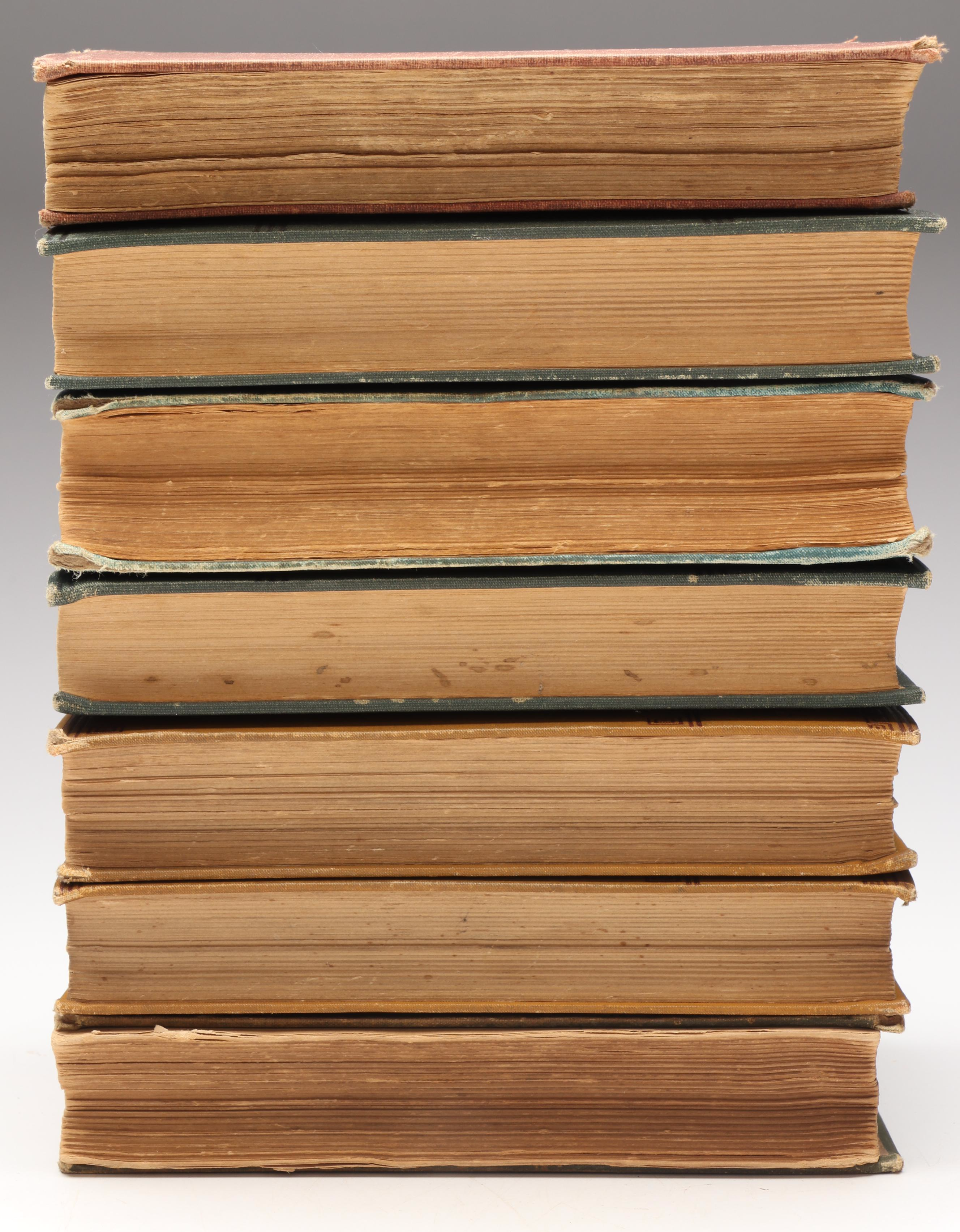 First Edition "Little Men" by Louisa M. Alcott and More Titles, Late 19th C.