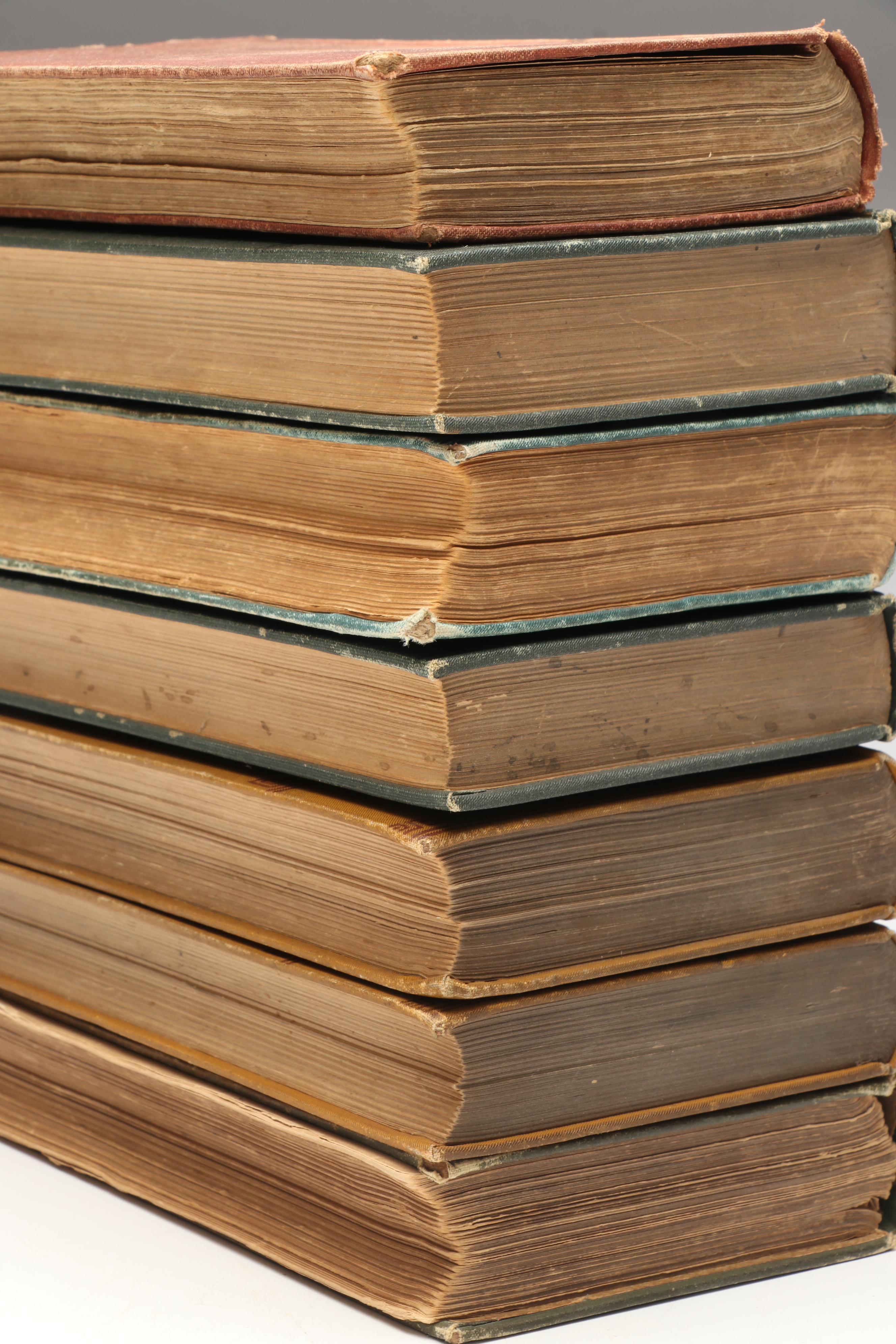 First Edition "Little Men" by Louisa M. Alcott and More Titles, Late 19th C.