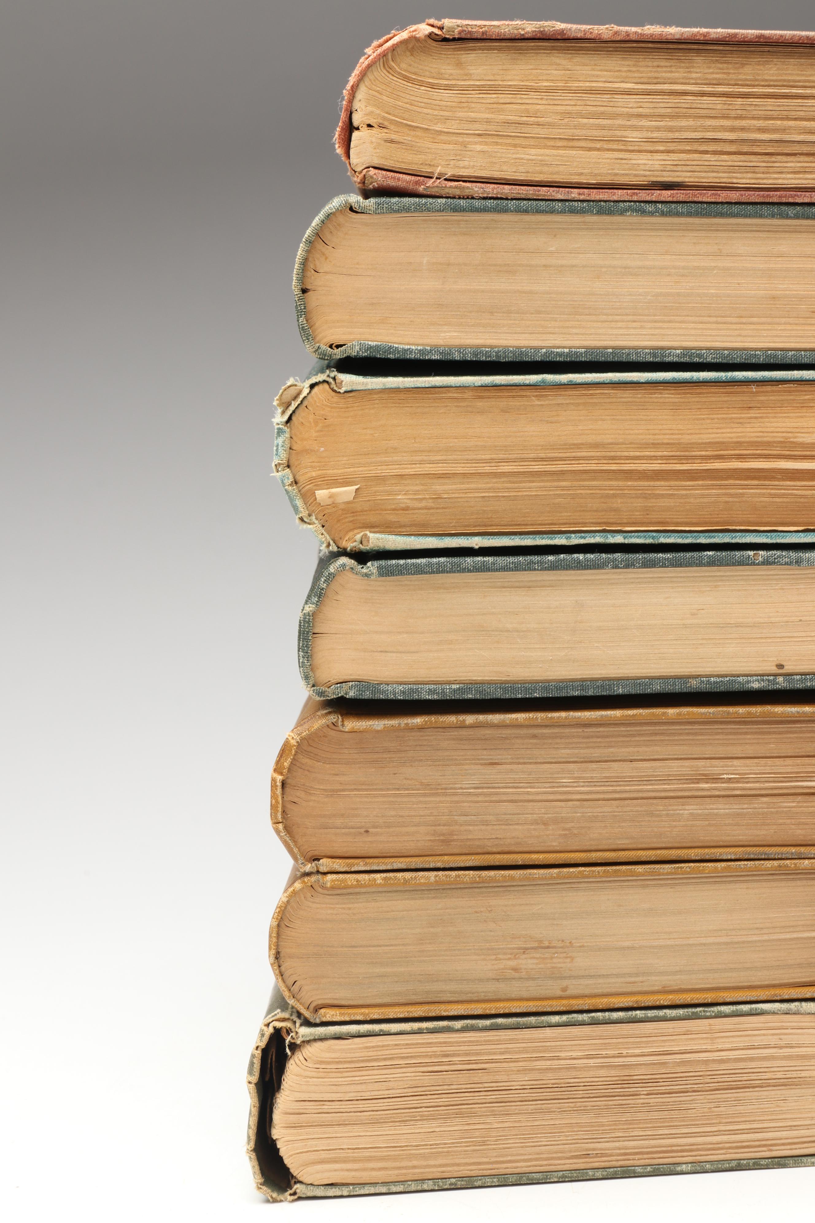 First Edition "Little Men" by Louisa M. Alcott and More Titles, Late 19th C.