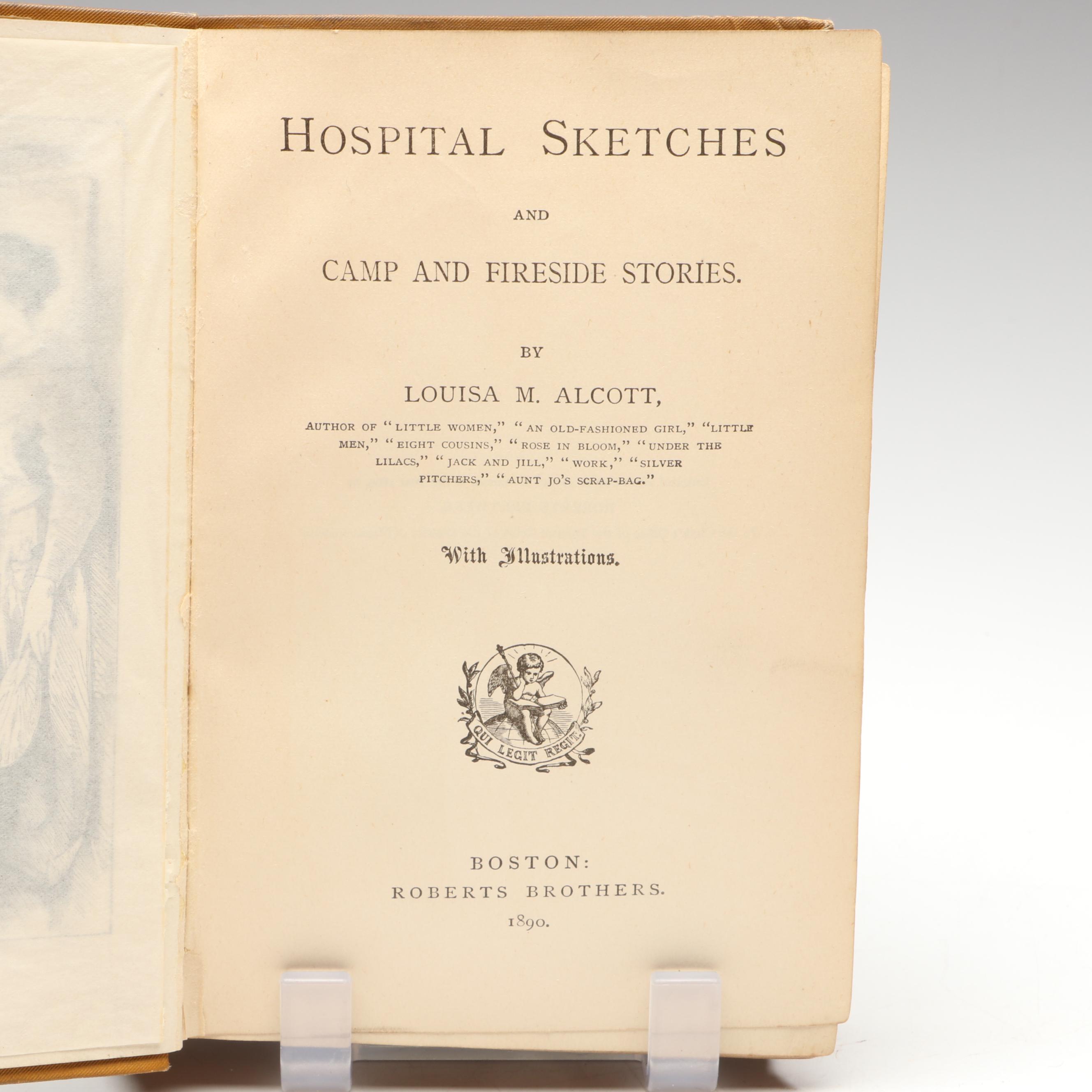 First Edition "Little Men" by Louisa M. Alcott and More Titles, Late 19th C.