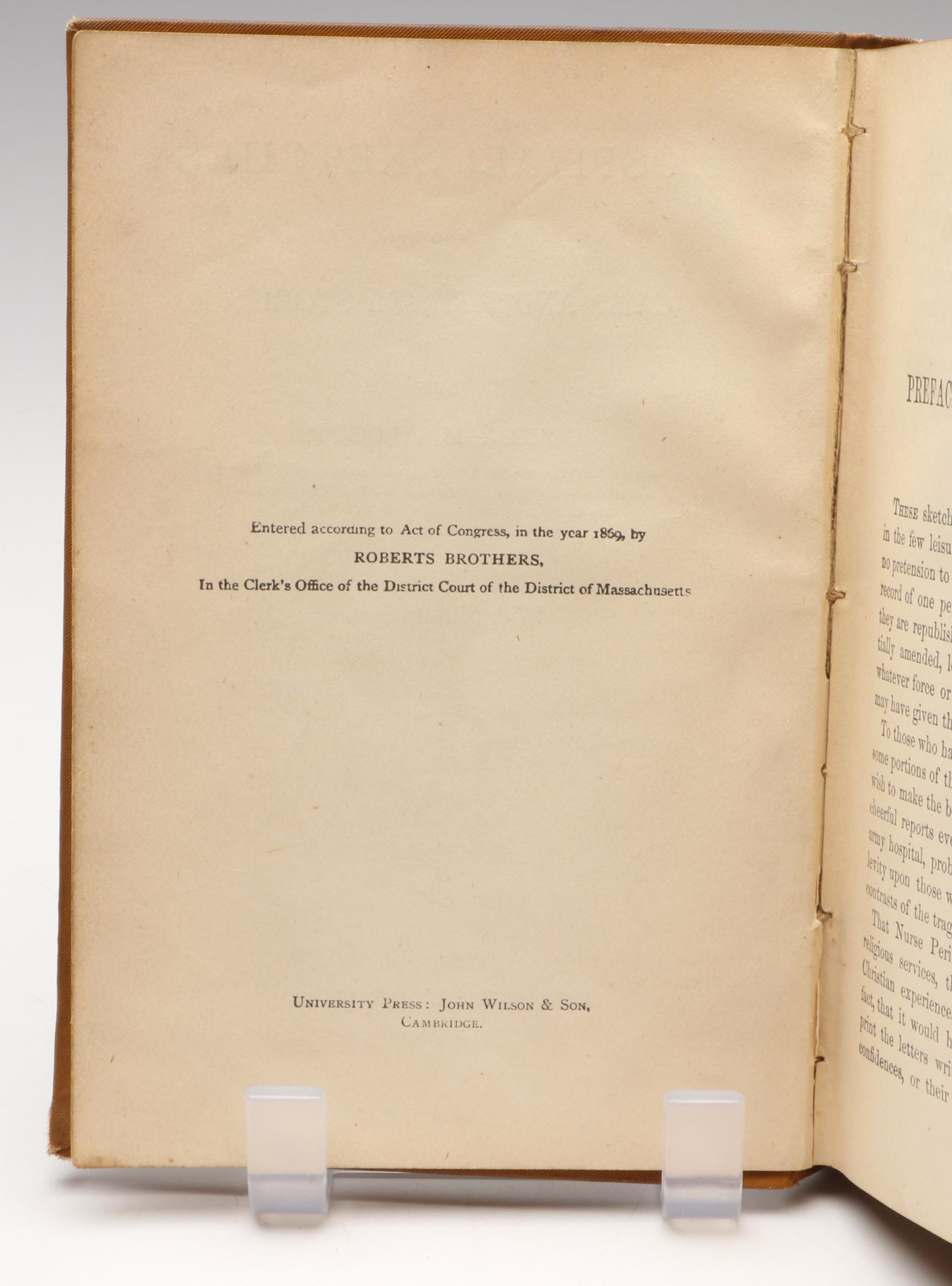 First Edition "Little Men" by Louisa M. Alcott and More Titles, Late 19th C.