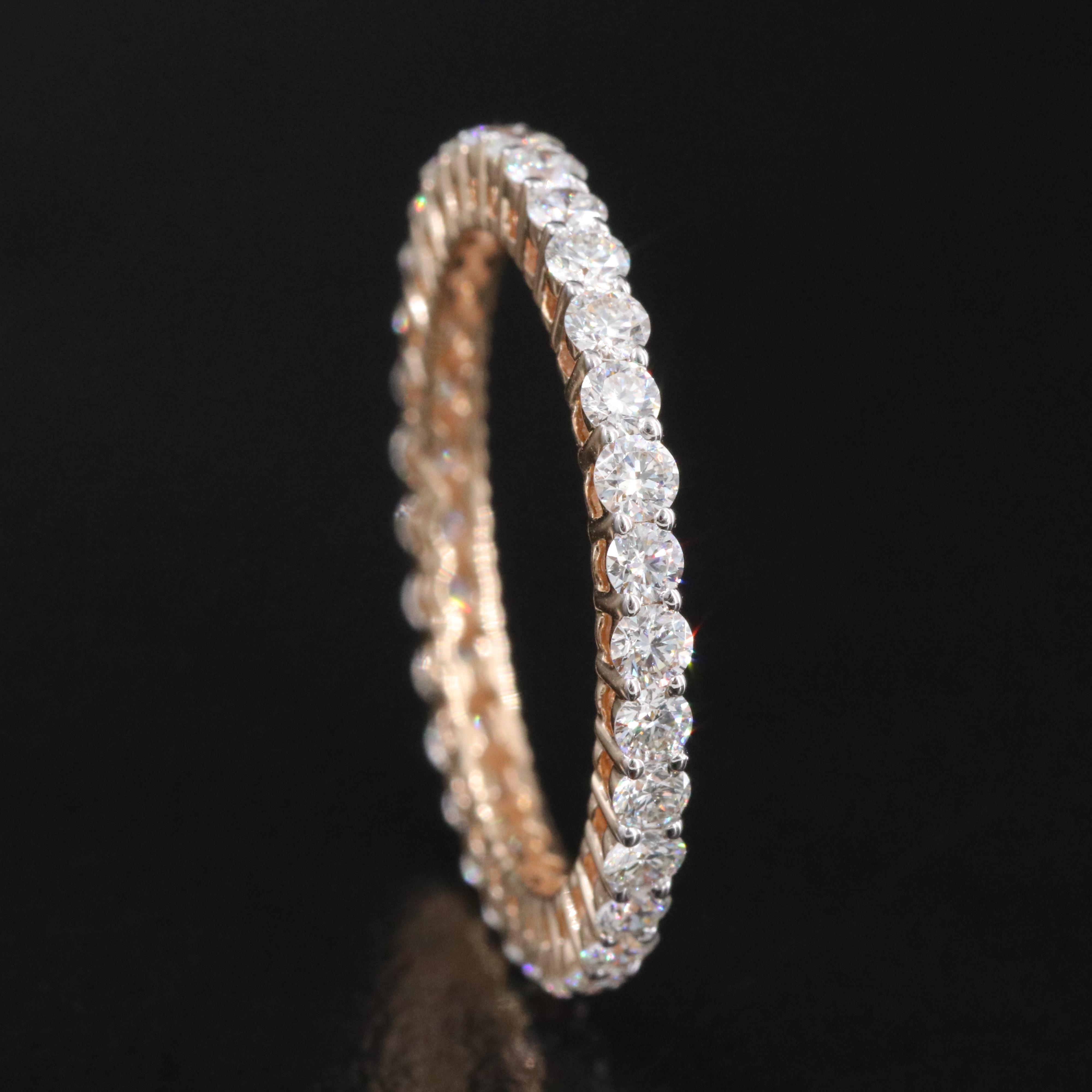 14K 1.03 CTW Diamond Eternity Band