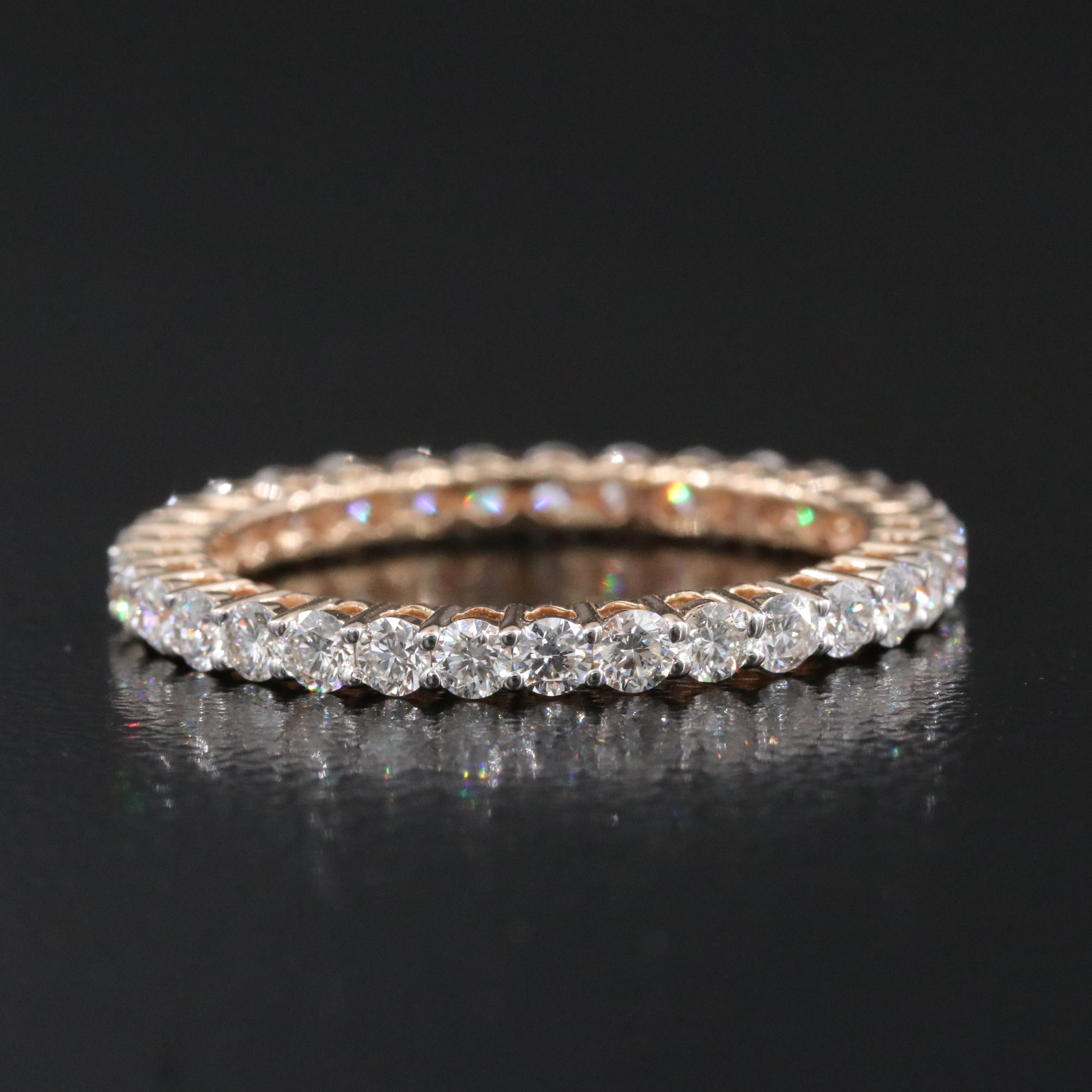14K 1.03 CTW Diamond Eternity Band