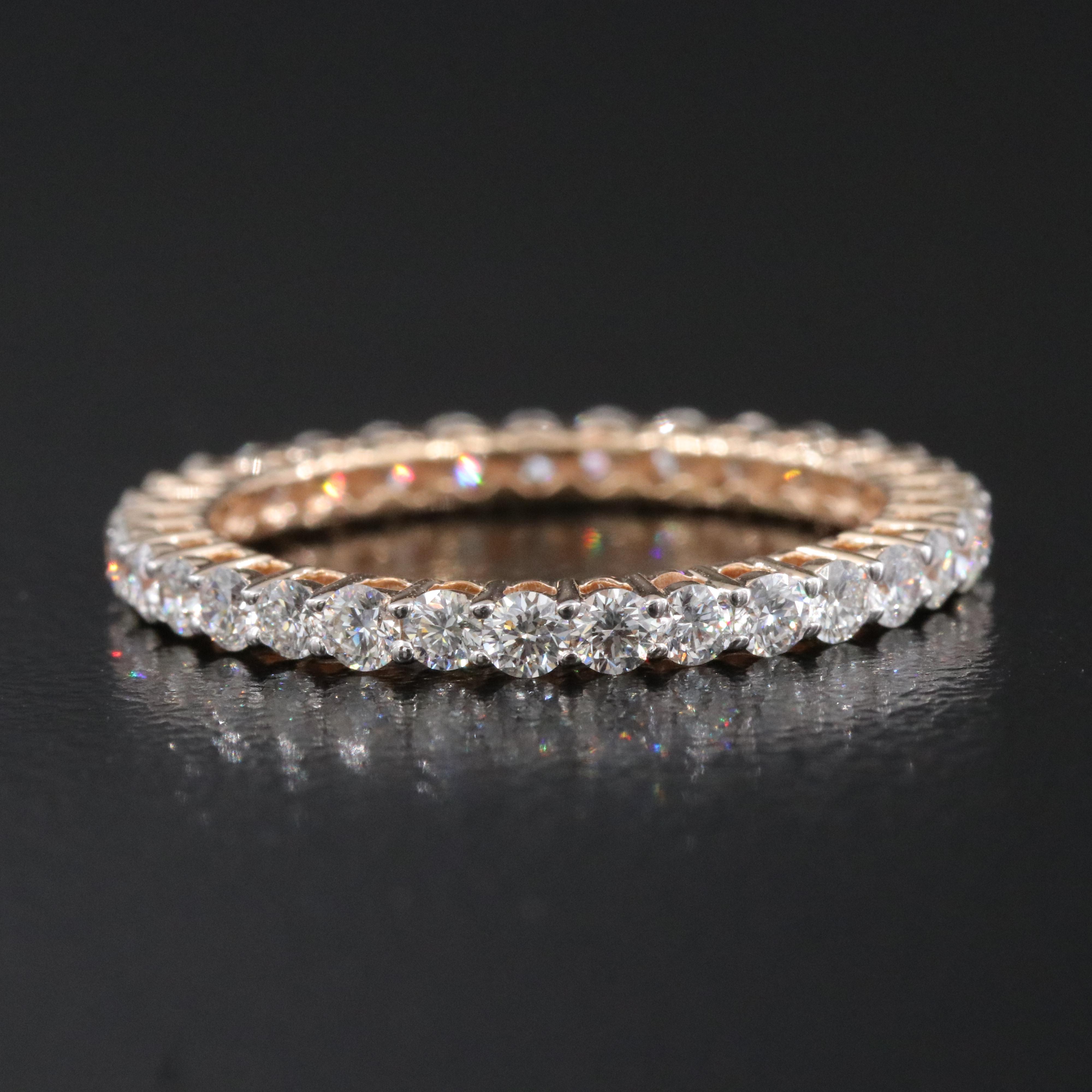 14K 1.03 CTW Diamond Eternity Band