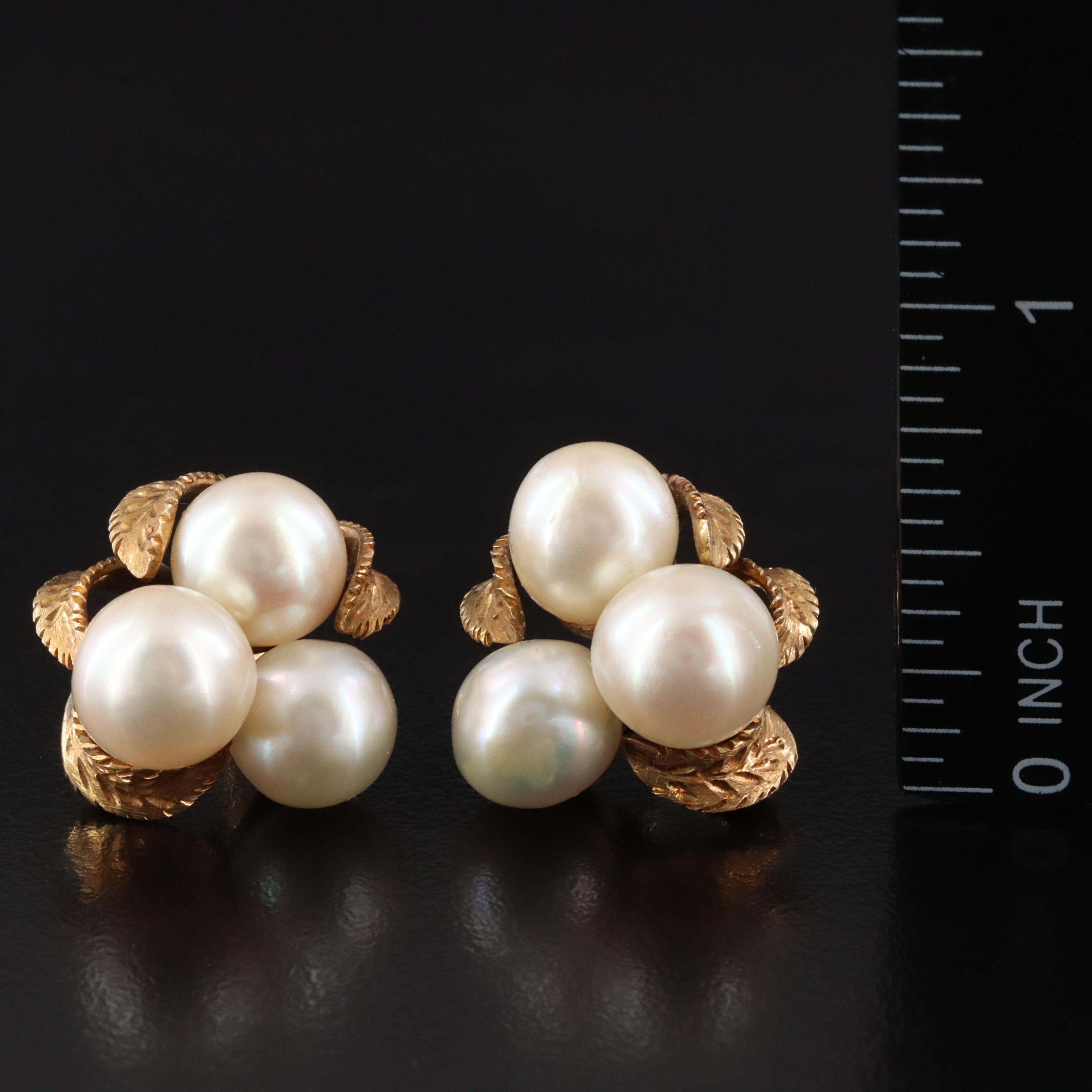 10K Pearl Earrings