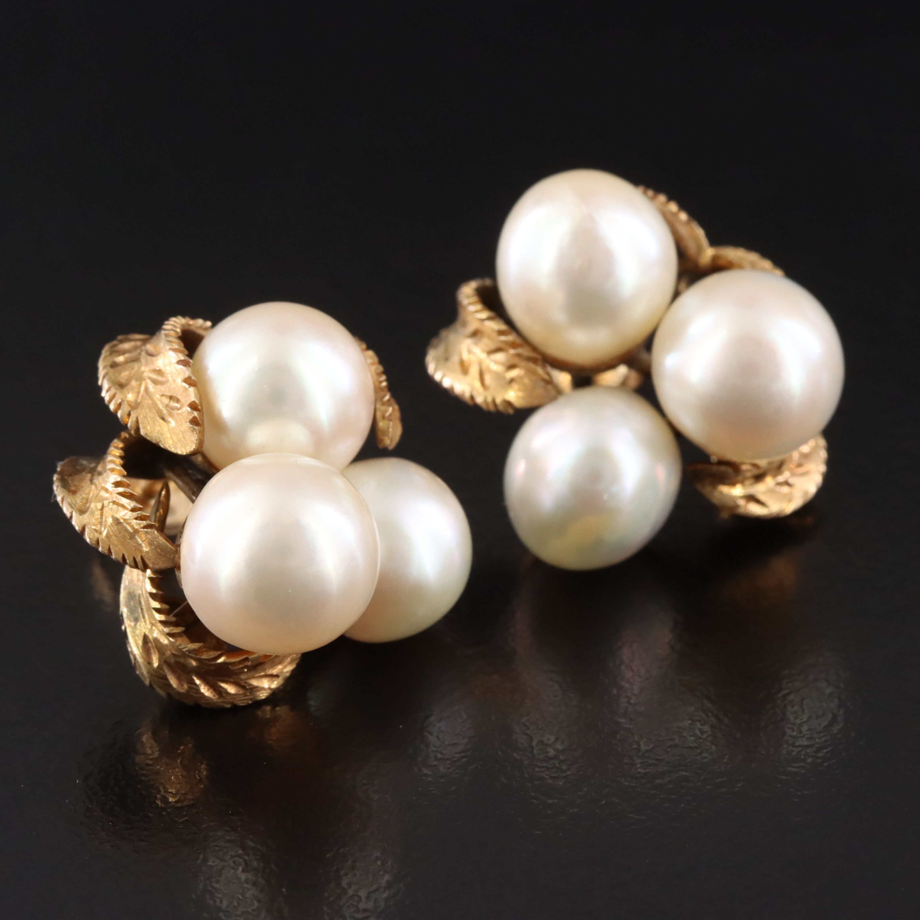 10K Pearl Earrings