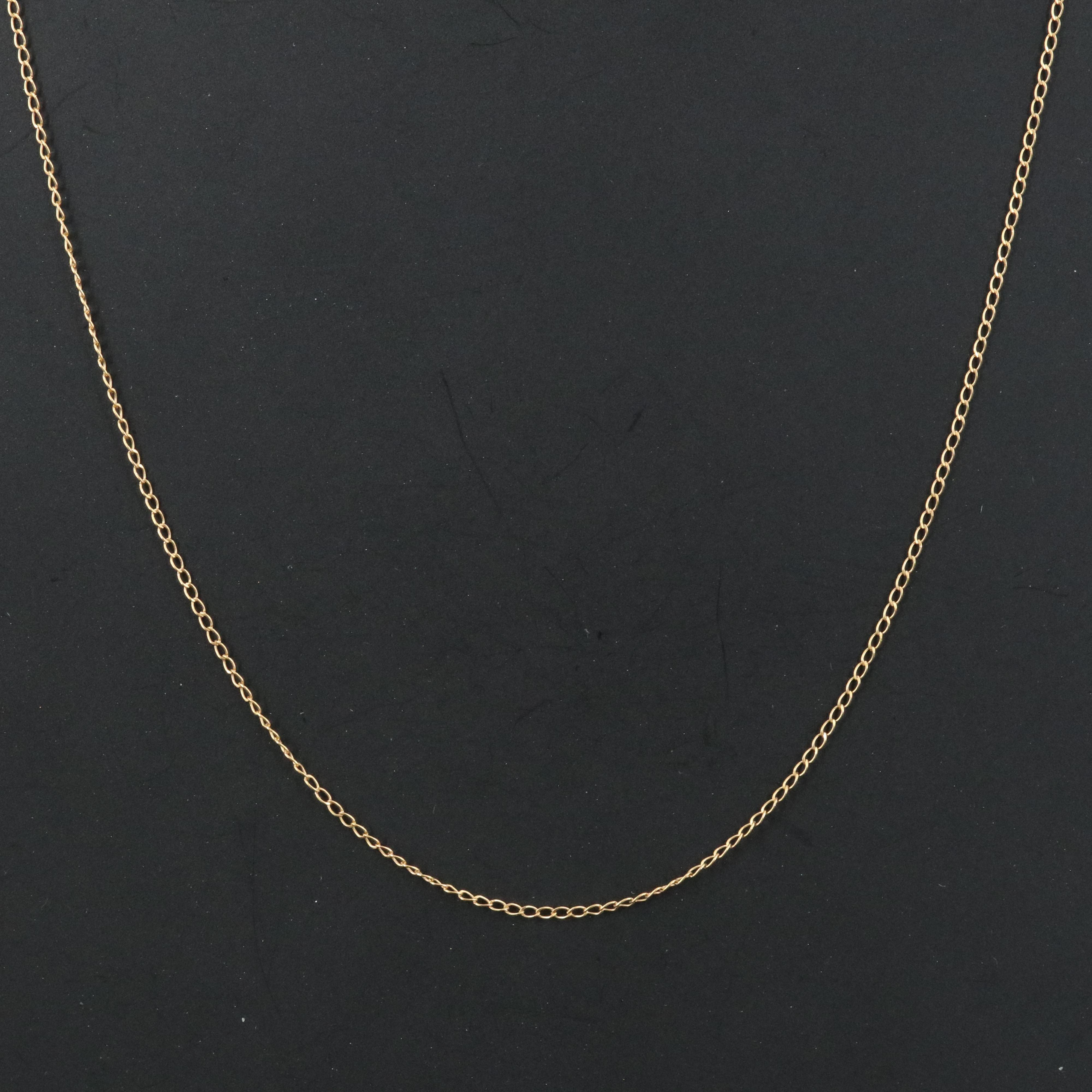 14K Cable Chain Necklace
