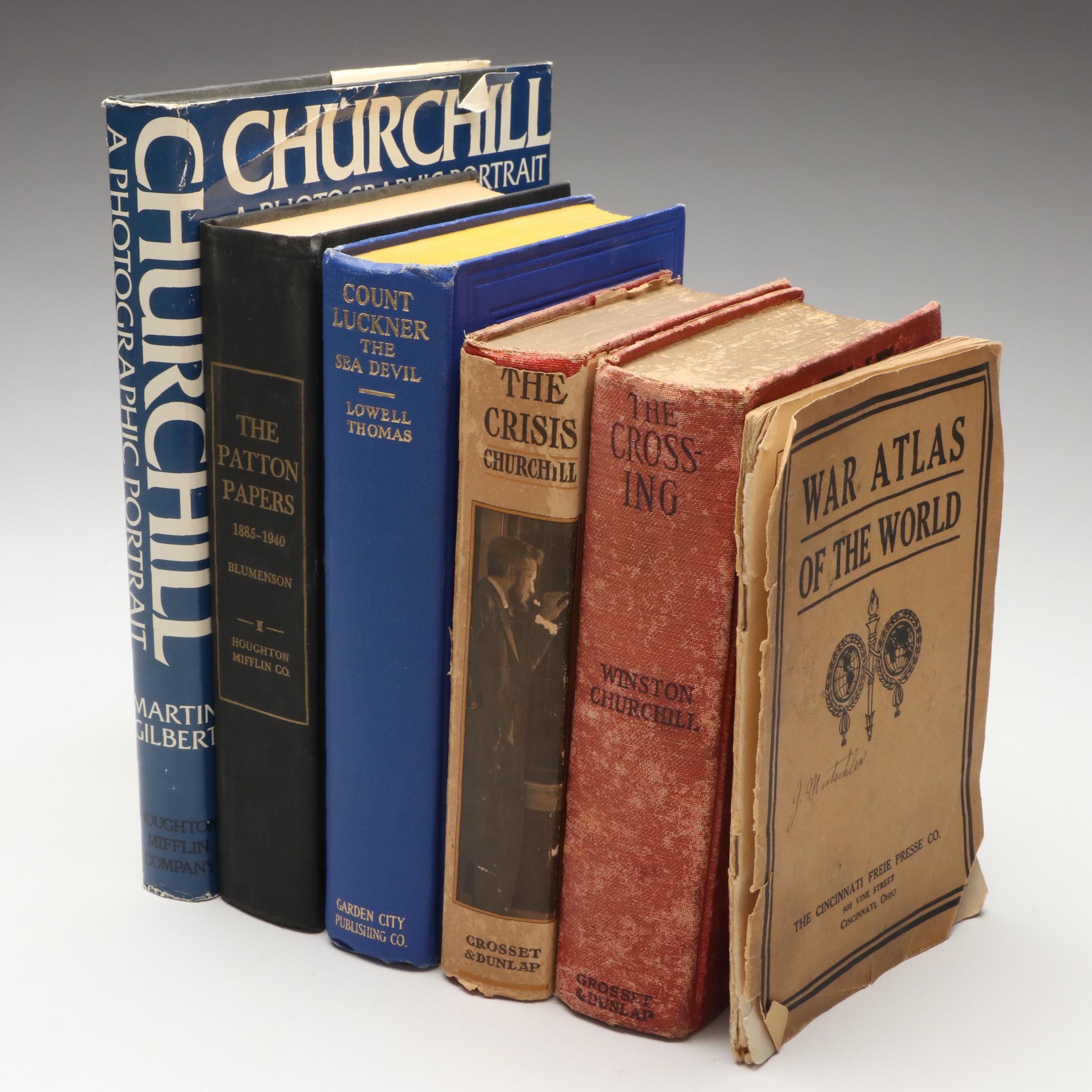 "The Patton Papers" by Martin Blumenson and Other Winston Churchill Books