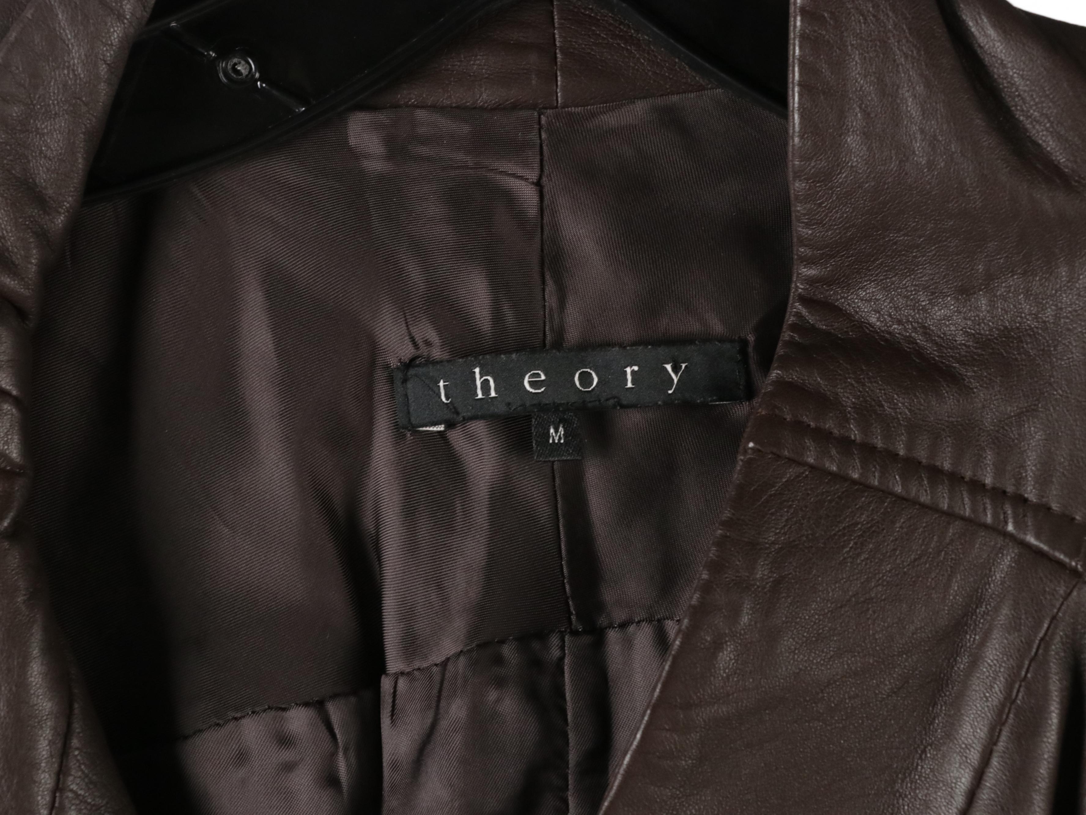 Veronica Beard and Theory Blazer, Silk Dress, Blouse, and Leather Jacket