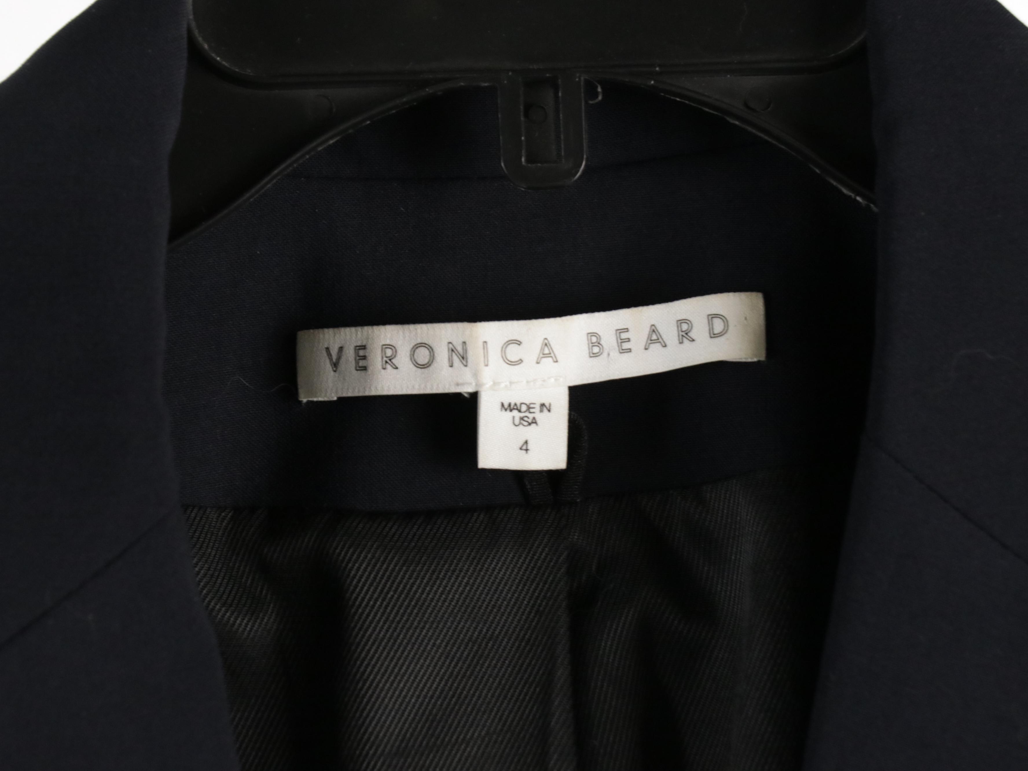 Veronica Beard and Theory Blazer, Silk Dress, Blouse, and Leather Jacket