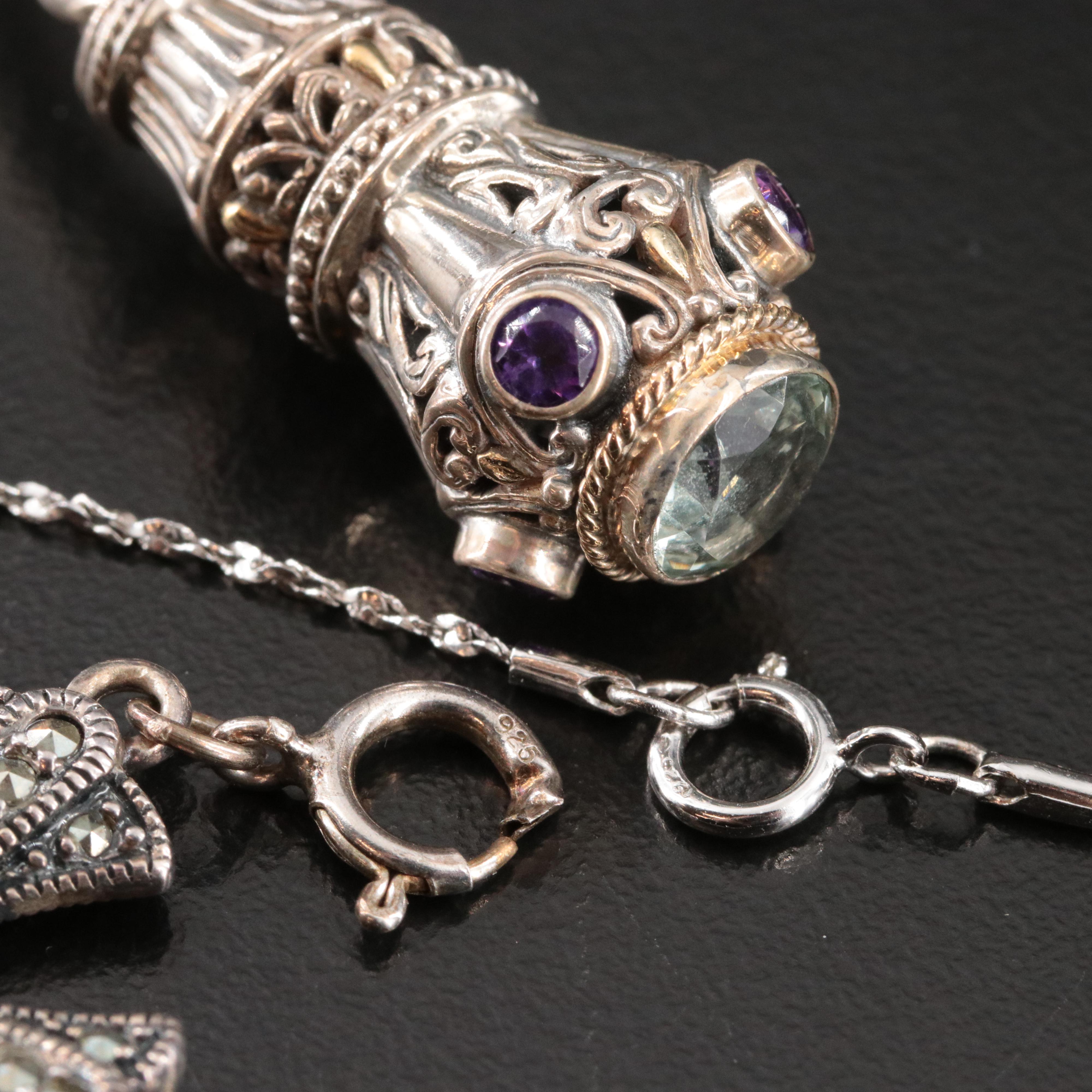 Sterling, Sorrento and Gemstones Featured in Jewelry Collection
