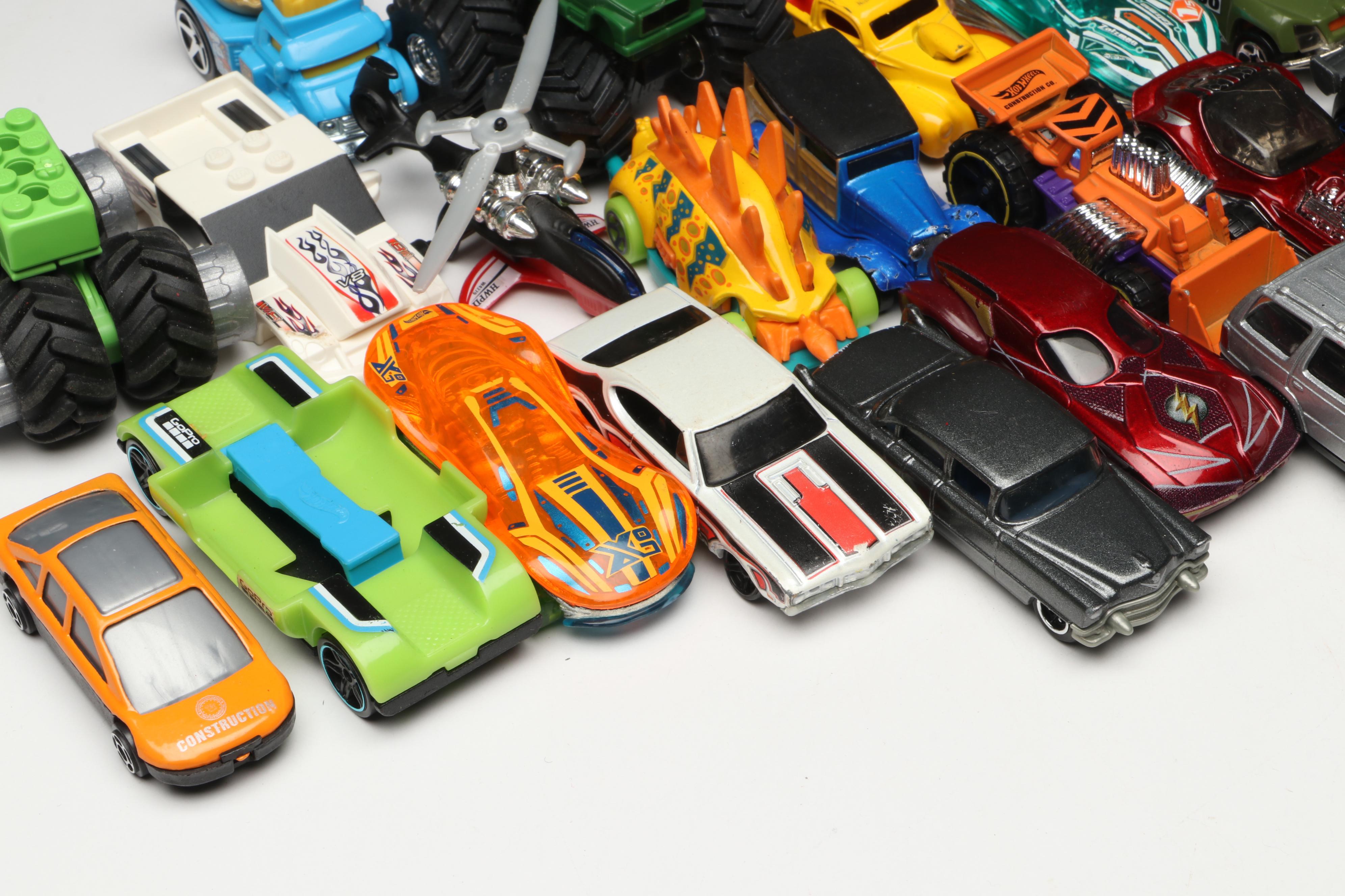 Mattel Hot Wheels Batmobile and Joker Car, More Diecast Toy Cars