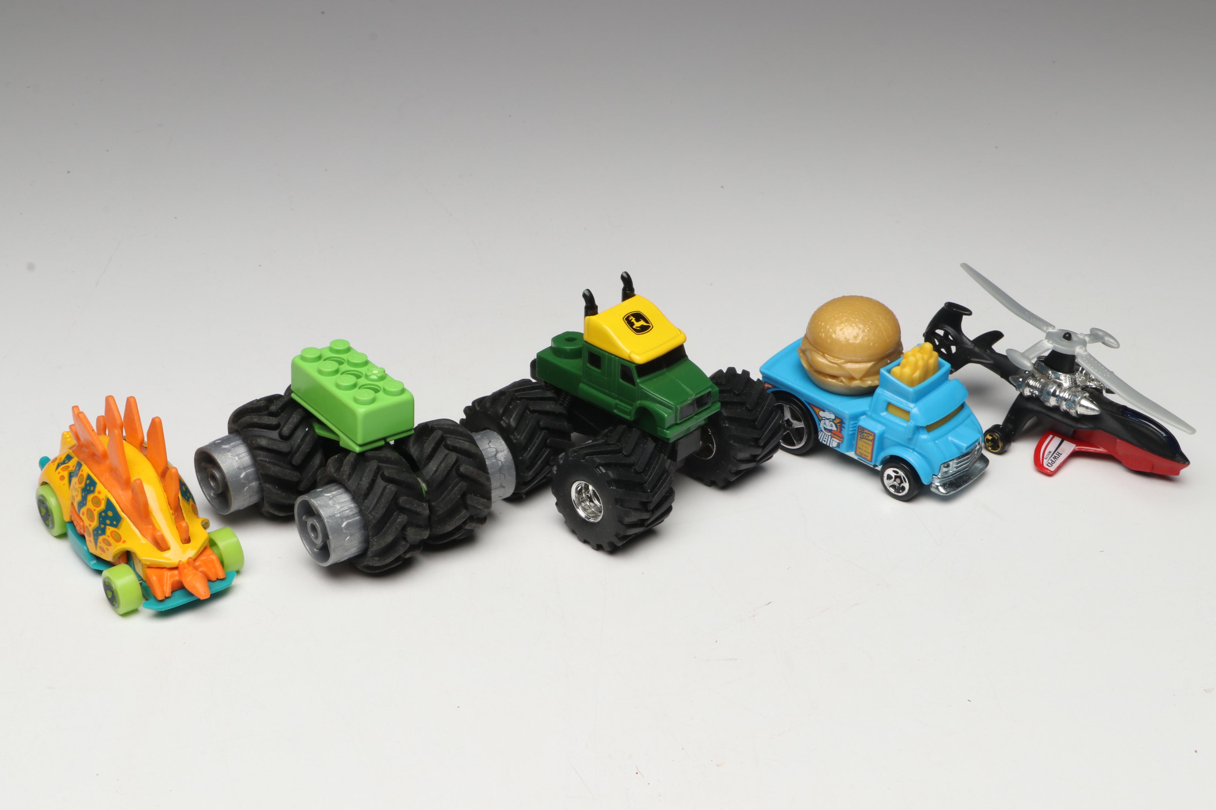 Mattel Hot Wheels Batmobile and Joker Car, More Diecast Toy Cars