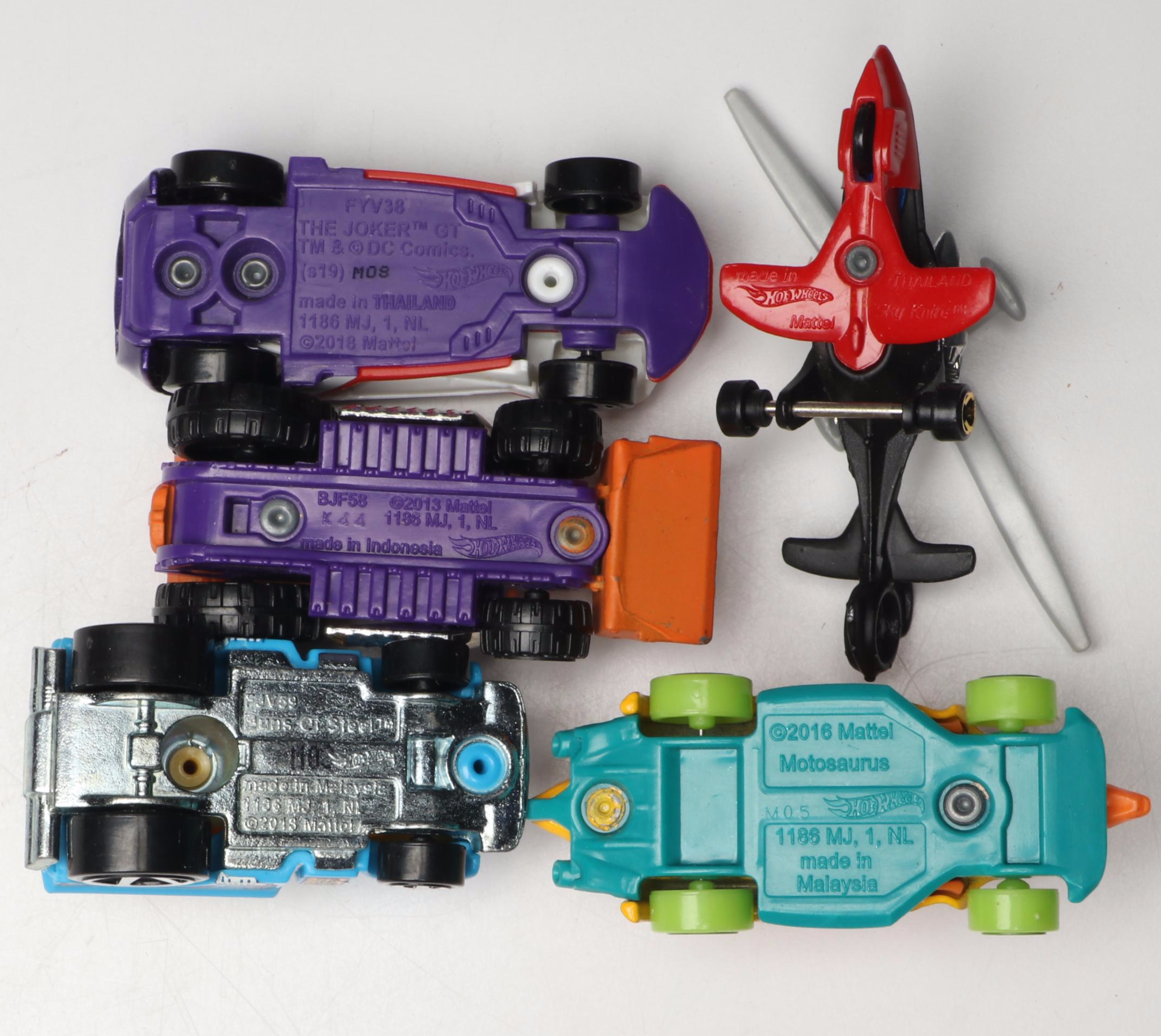 Mattel Hot Wheels Batmobile and Joker Car, More Diecast Toy Cars