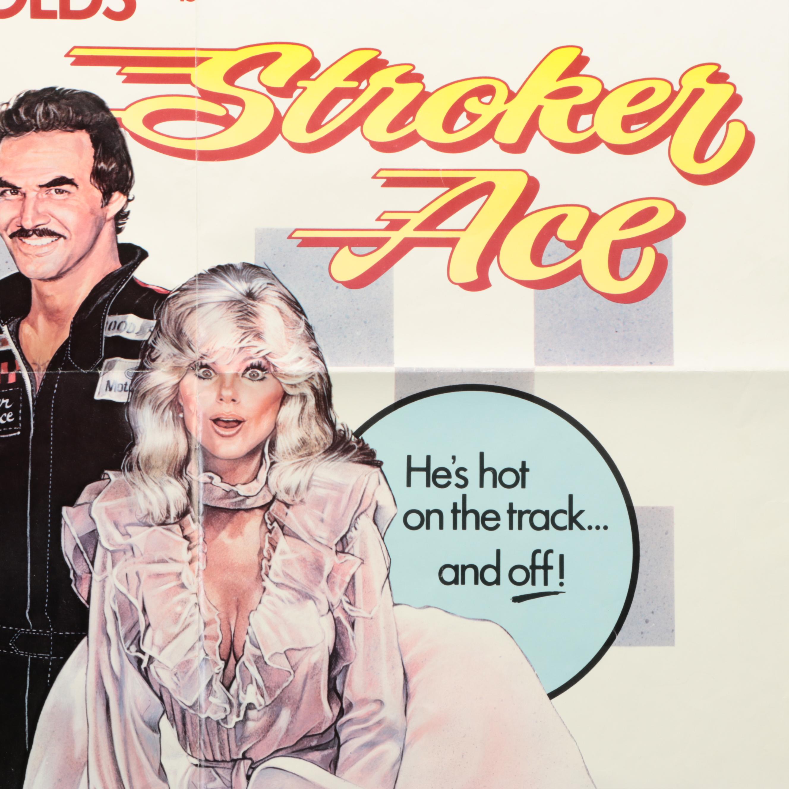 Burt Reynolds "Stroker Ace" Movie Poster, 1983