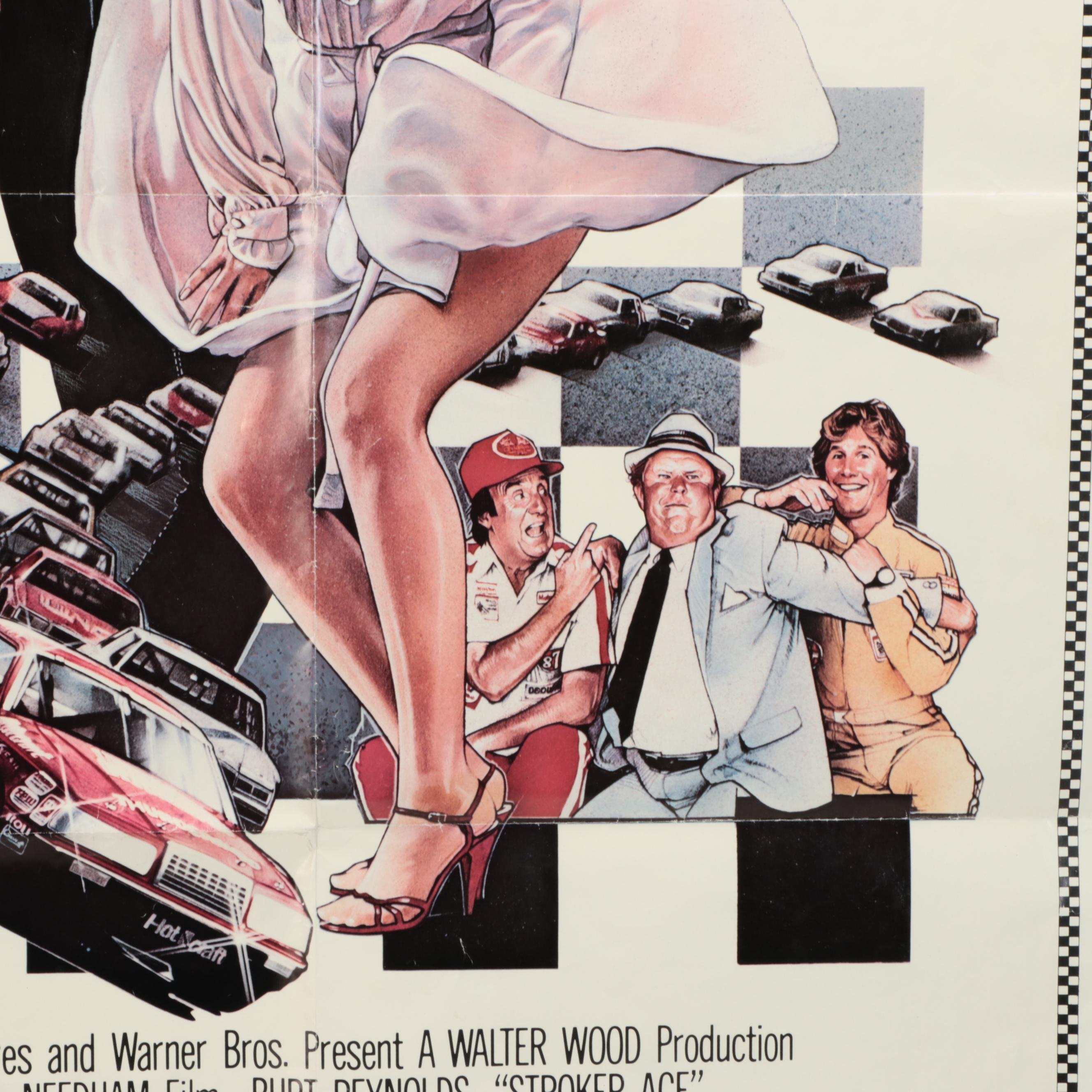 Burt Reynolds "Stroker Ace" Movie Poster, 1983