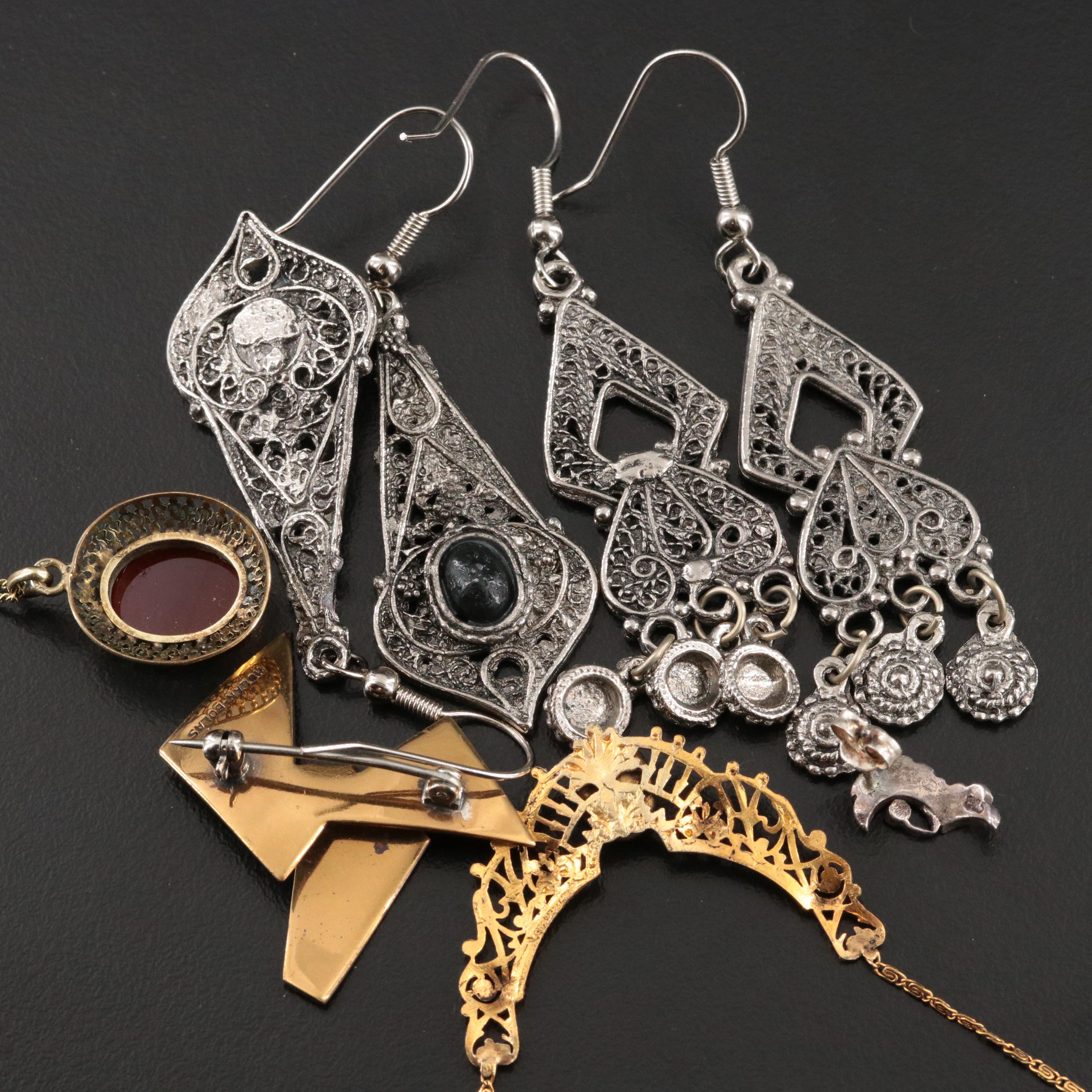 Sterling, 14K and Gemstones Featured in Jewelry Collection