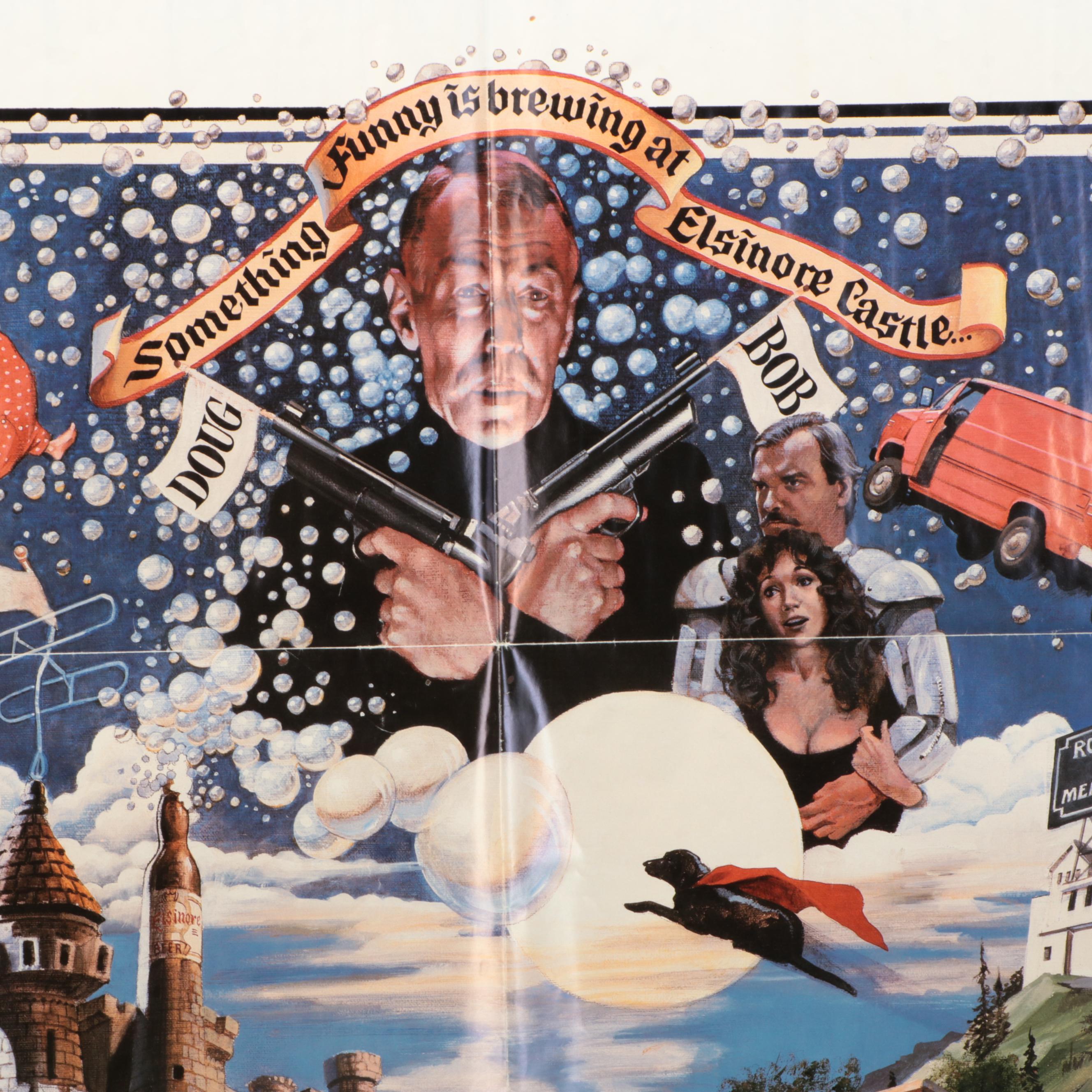 MGM "The Adventures of Bob & Doug McKenzie: Strange Brew" Movie Poster, 1983