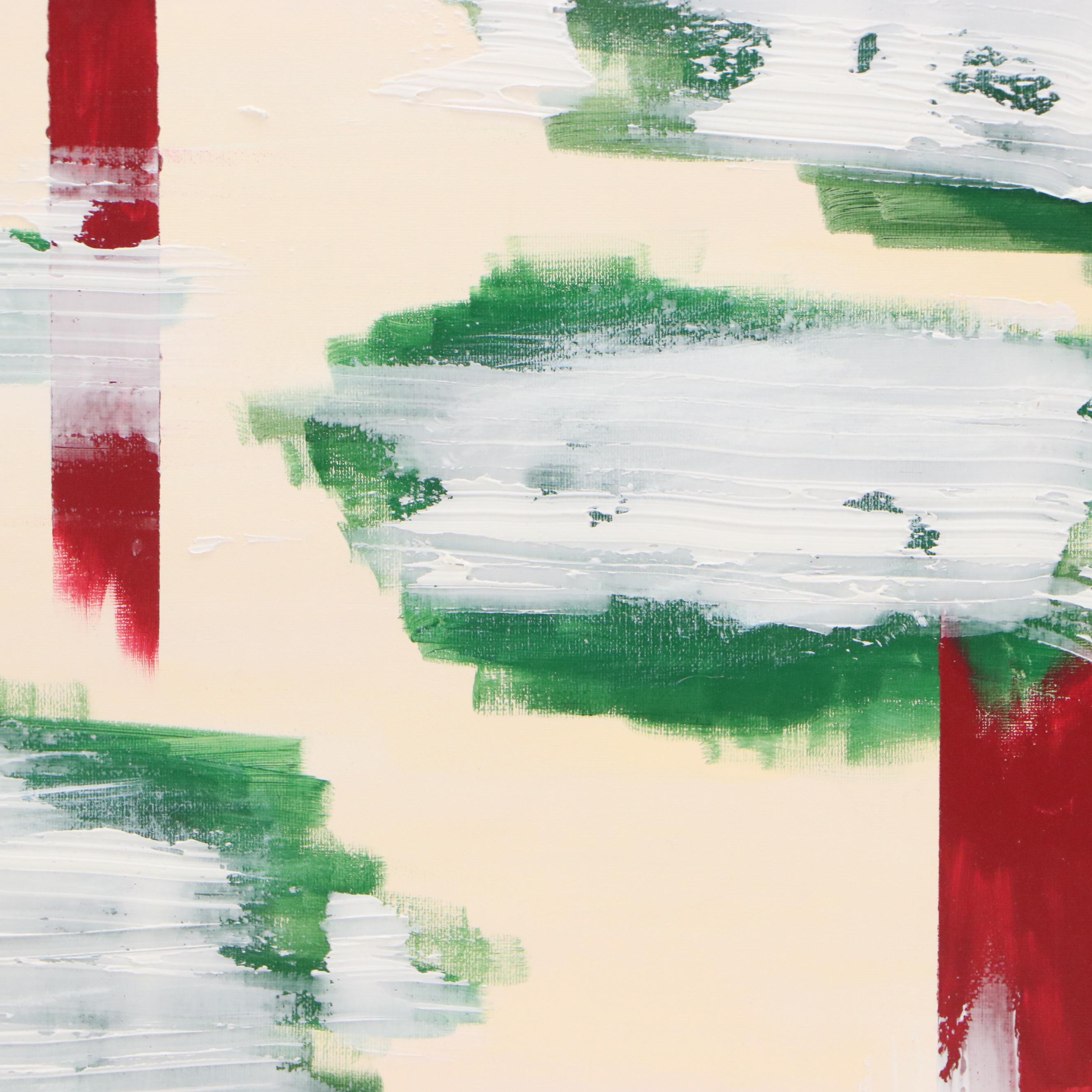 Abstract Acrylic Painting, 21st Century