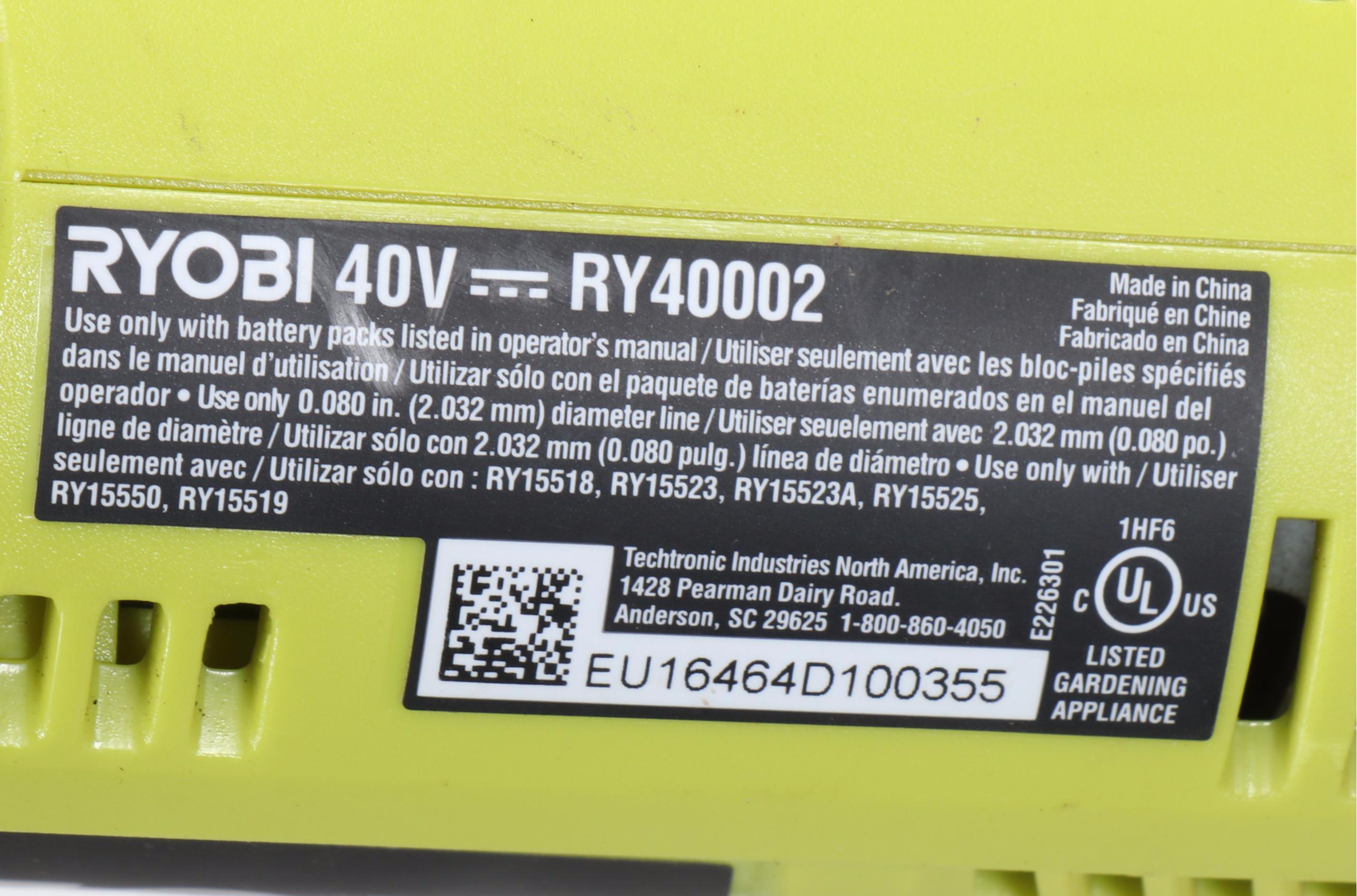 Ryobi Edge Trimmers with Voweek Vacuum Cleaner