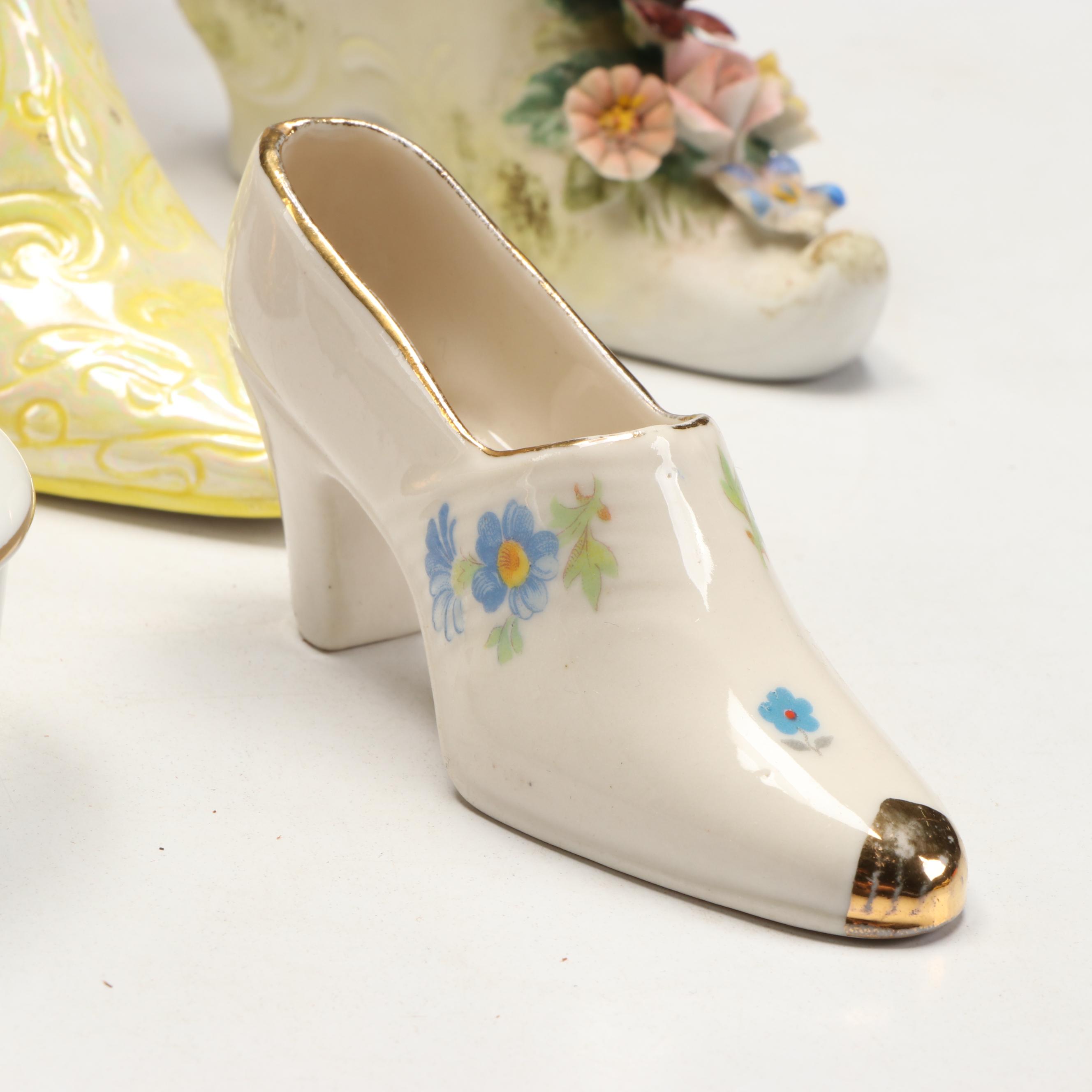 Balenciaga "Quadrille" Perfume Bottle, Copper Plate Baby Shoe, and More