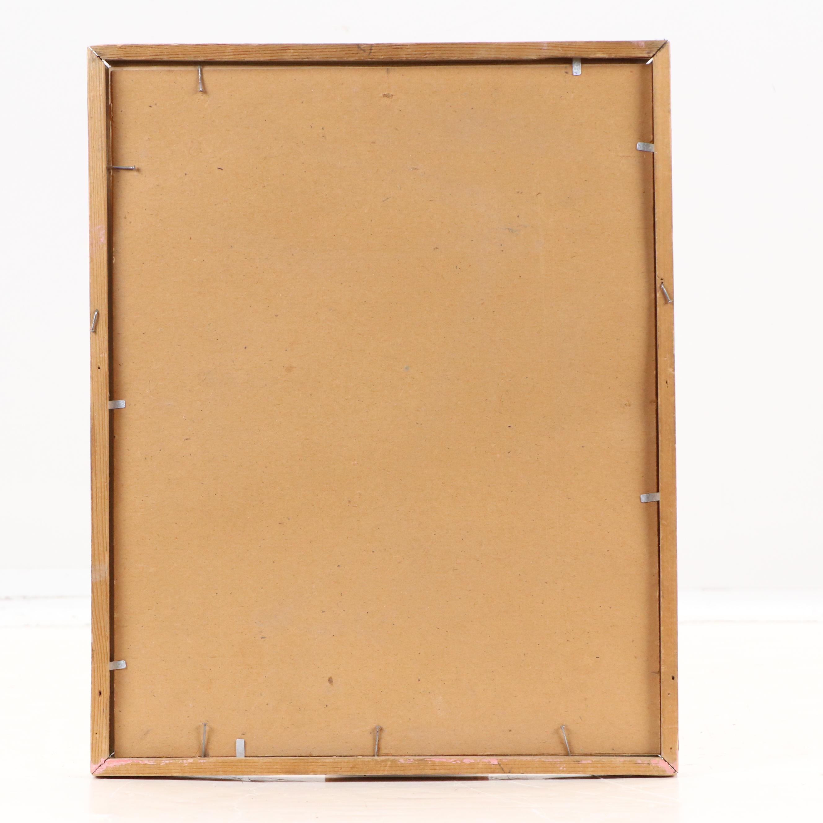 Nikolay Manuylov "Kuk" Whimsical Drawing, Mid-20th Century