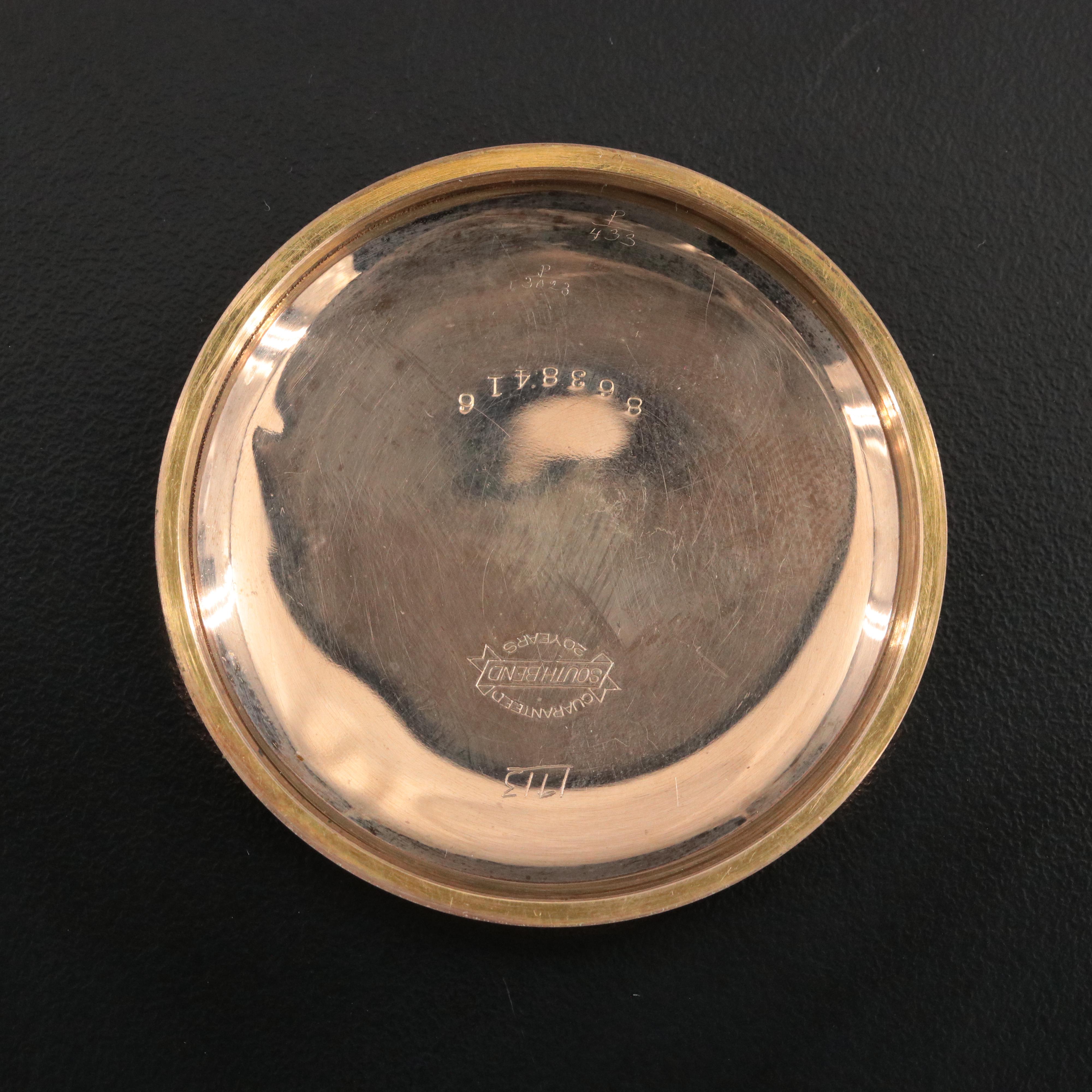 1914 Elgin Gold Filled Pocket Watch