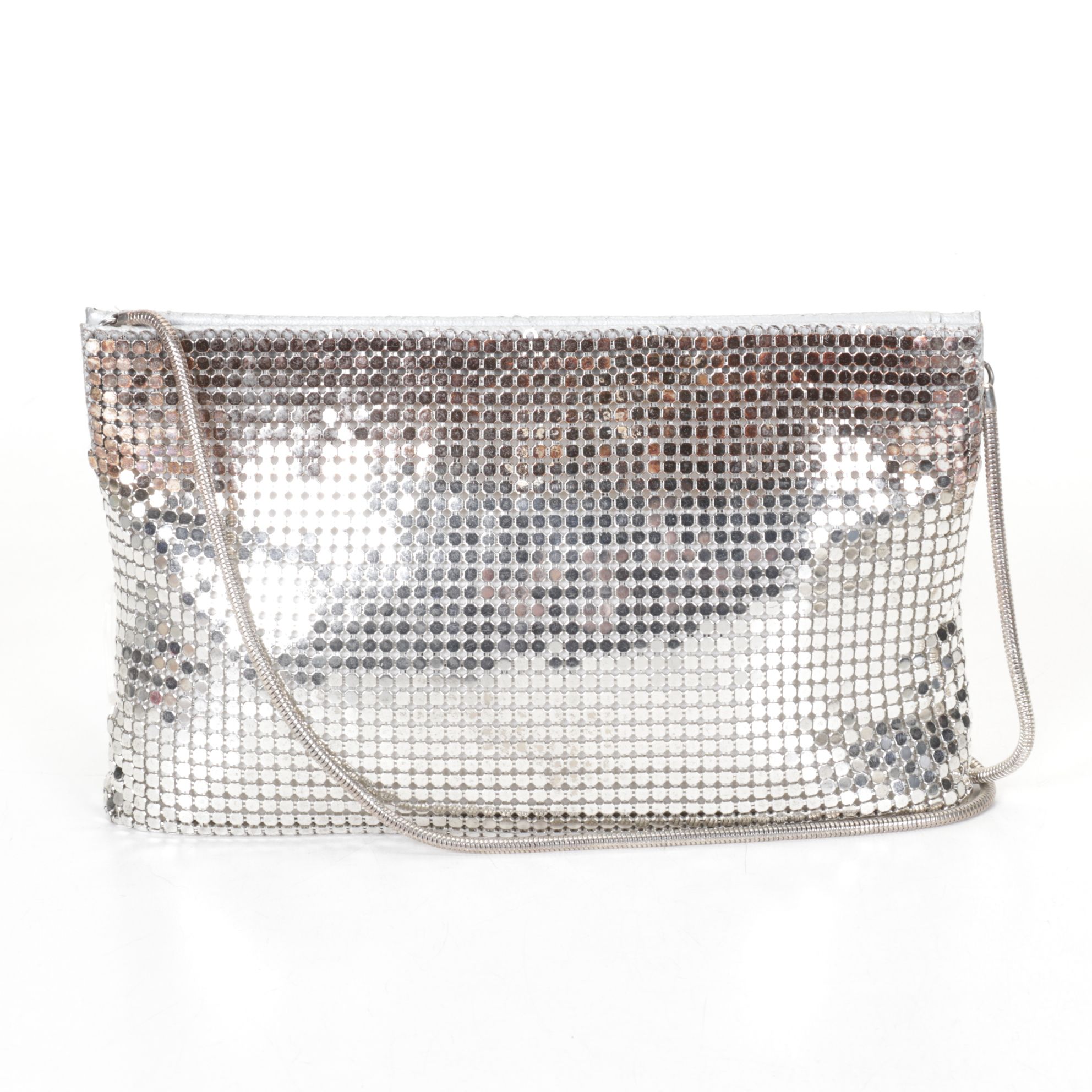 La Regale Chainmail Clutch with Magid and More Metallic Evening Purses