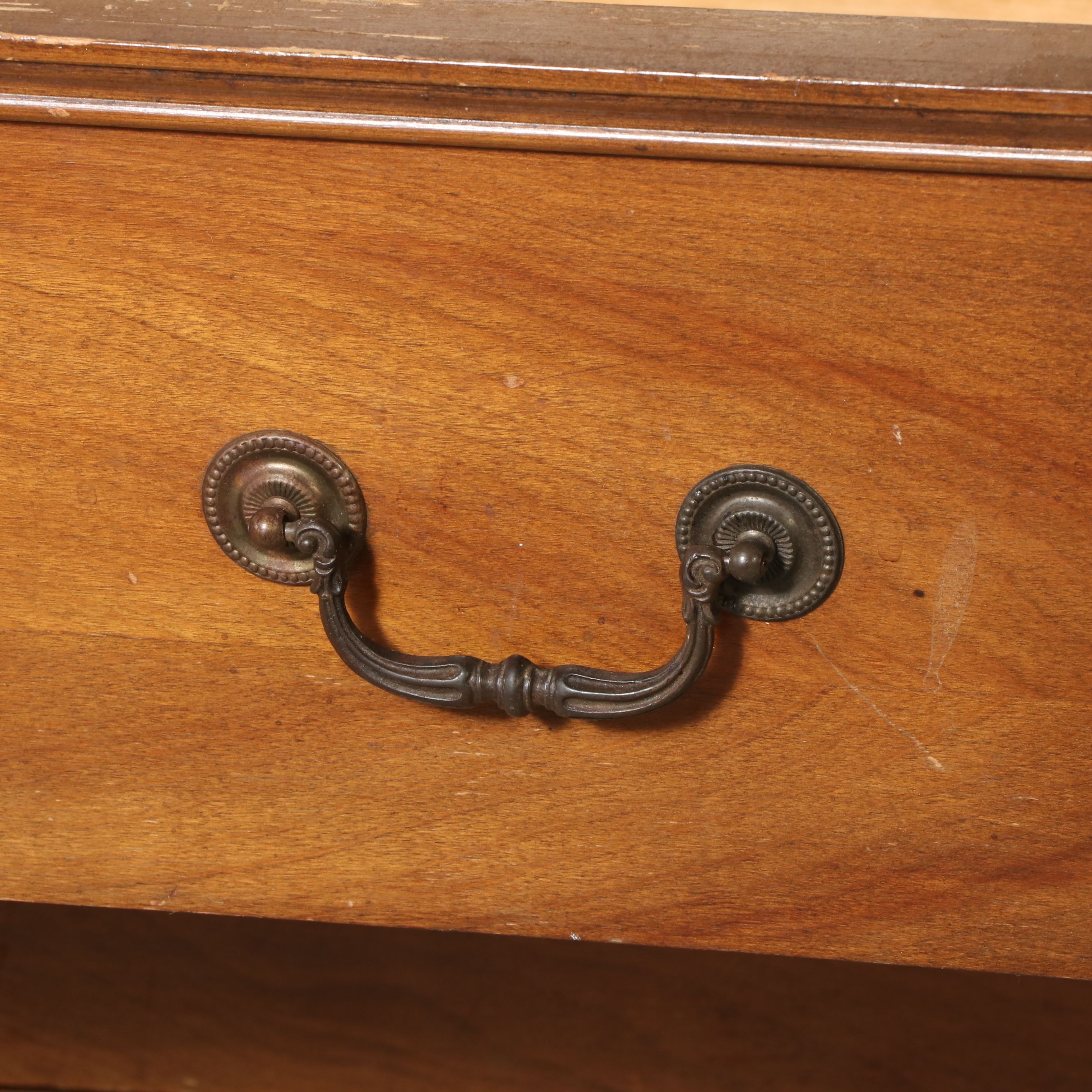 Directoire Style Chest of Drawers with Marble Top