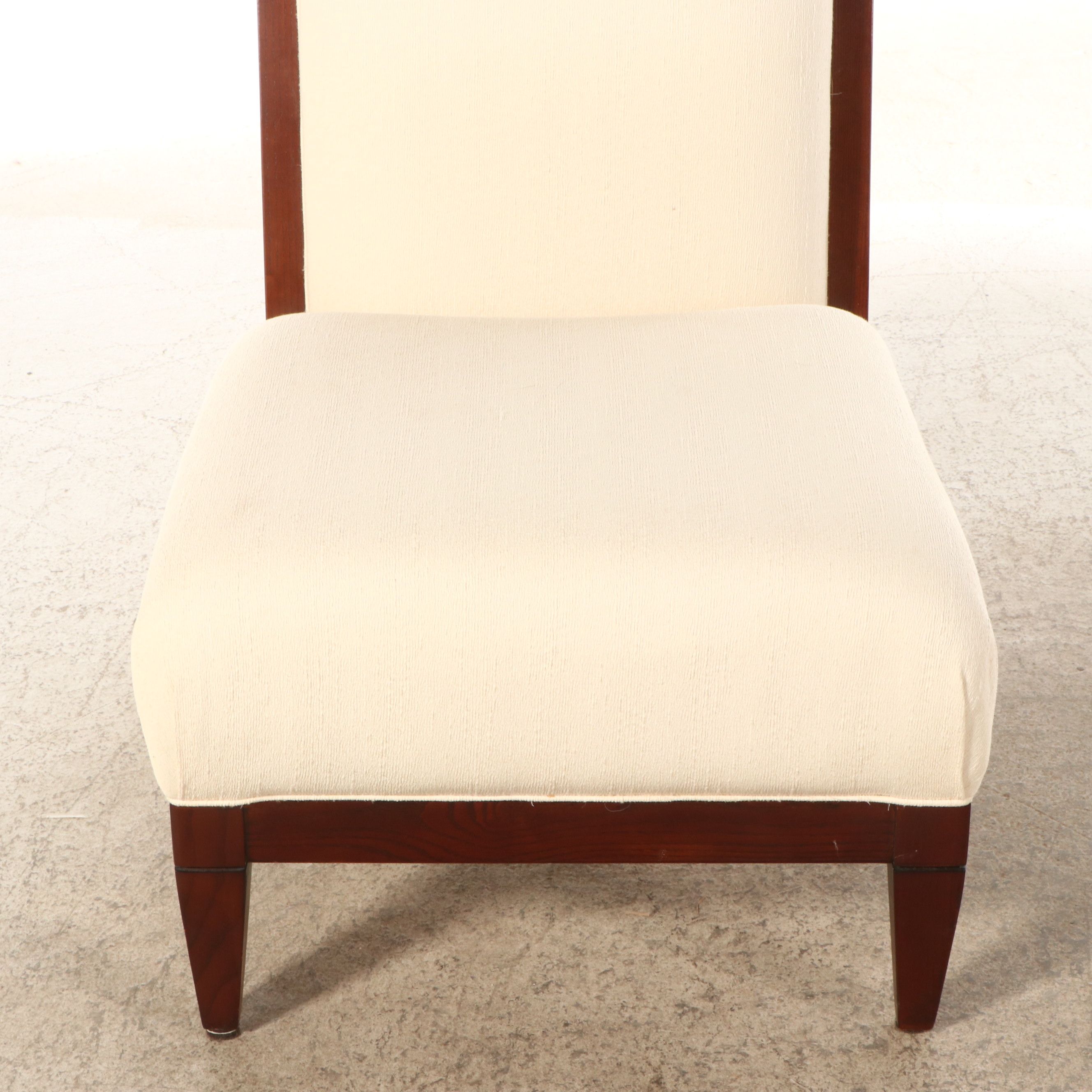 Pair of Swaim Modernist Slipper Chairs