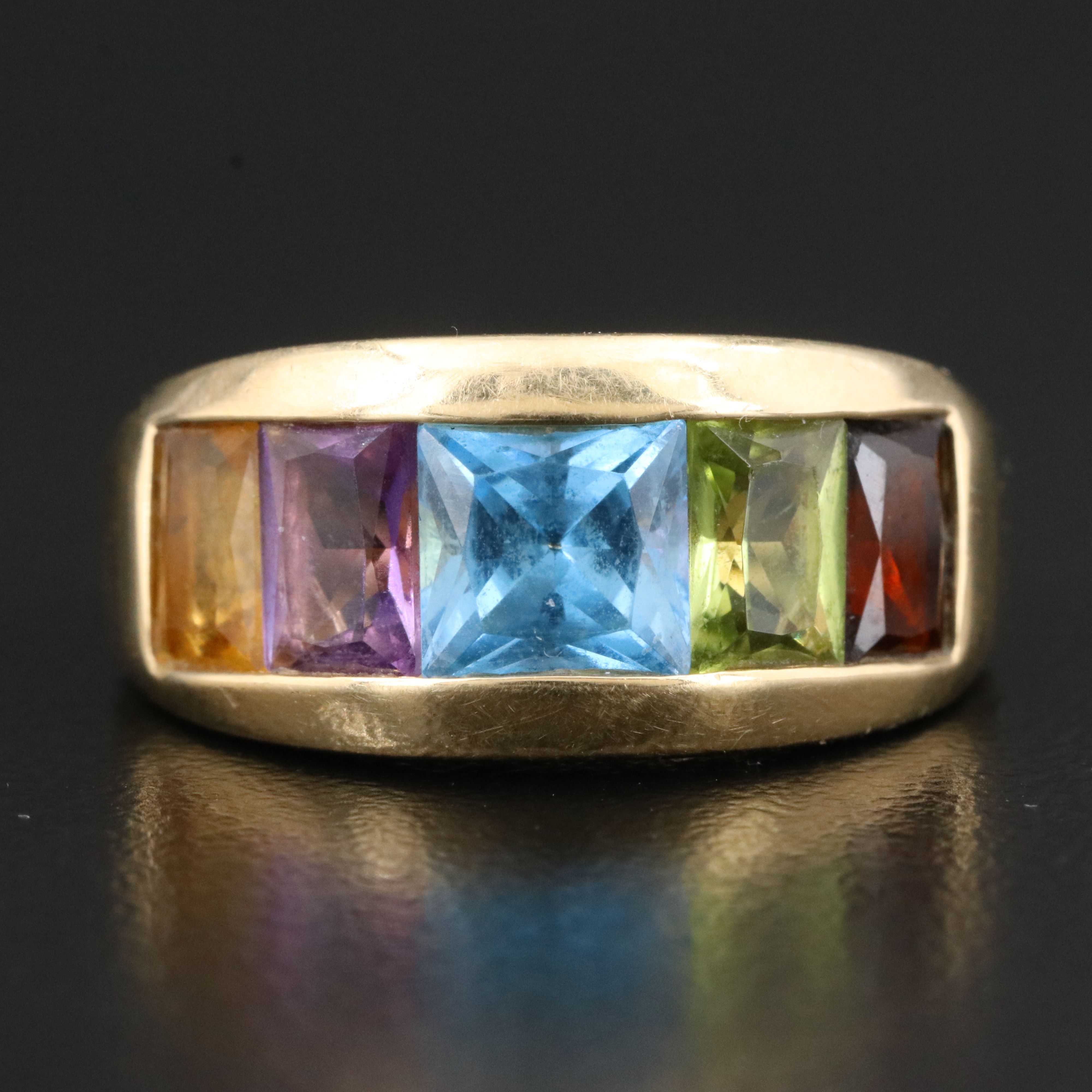 14K Gemstone Ring